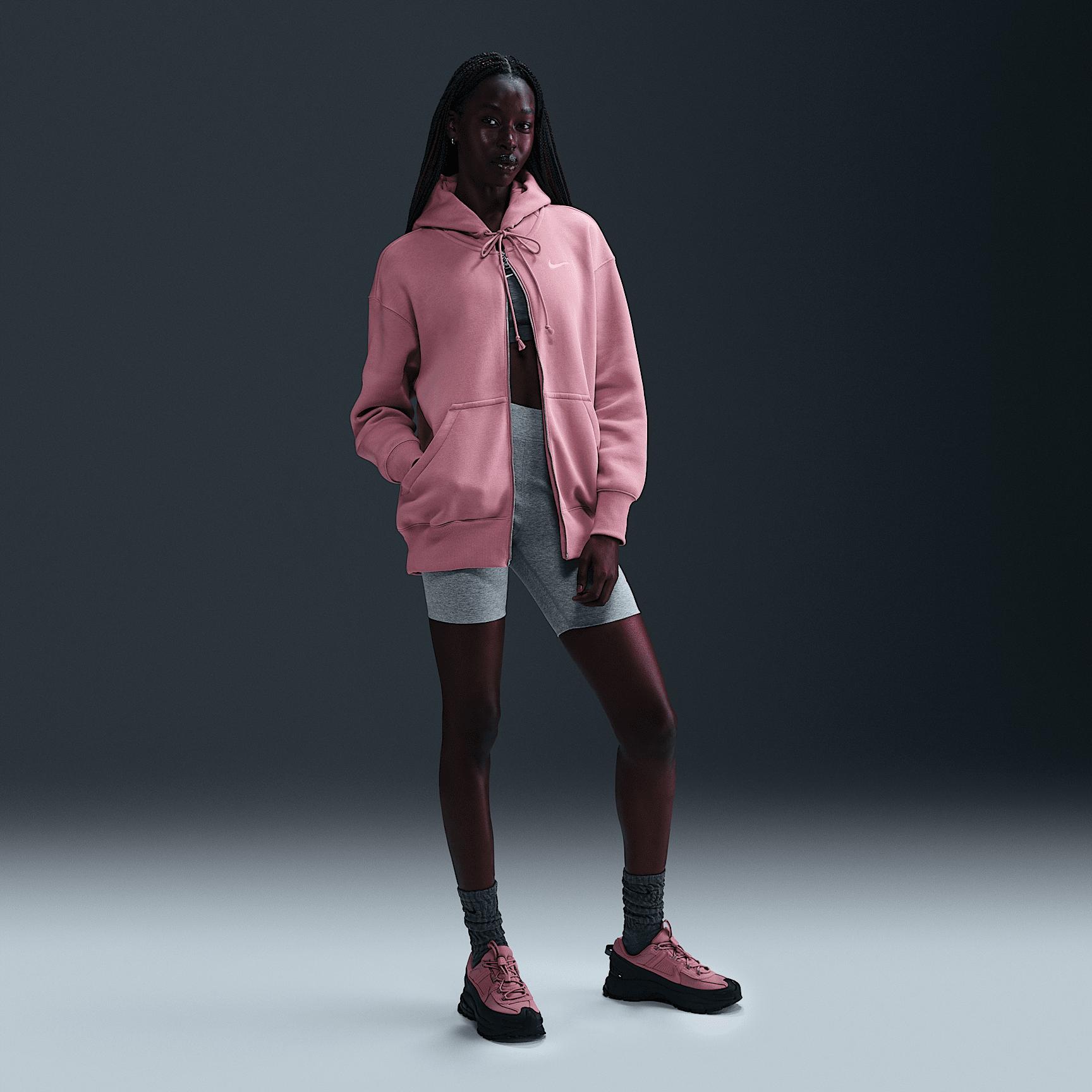 Nike Sportswear Phoenix Fleece Women's Oversized Full-Zip Hoodie Product Image