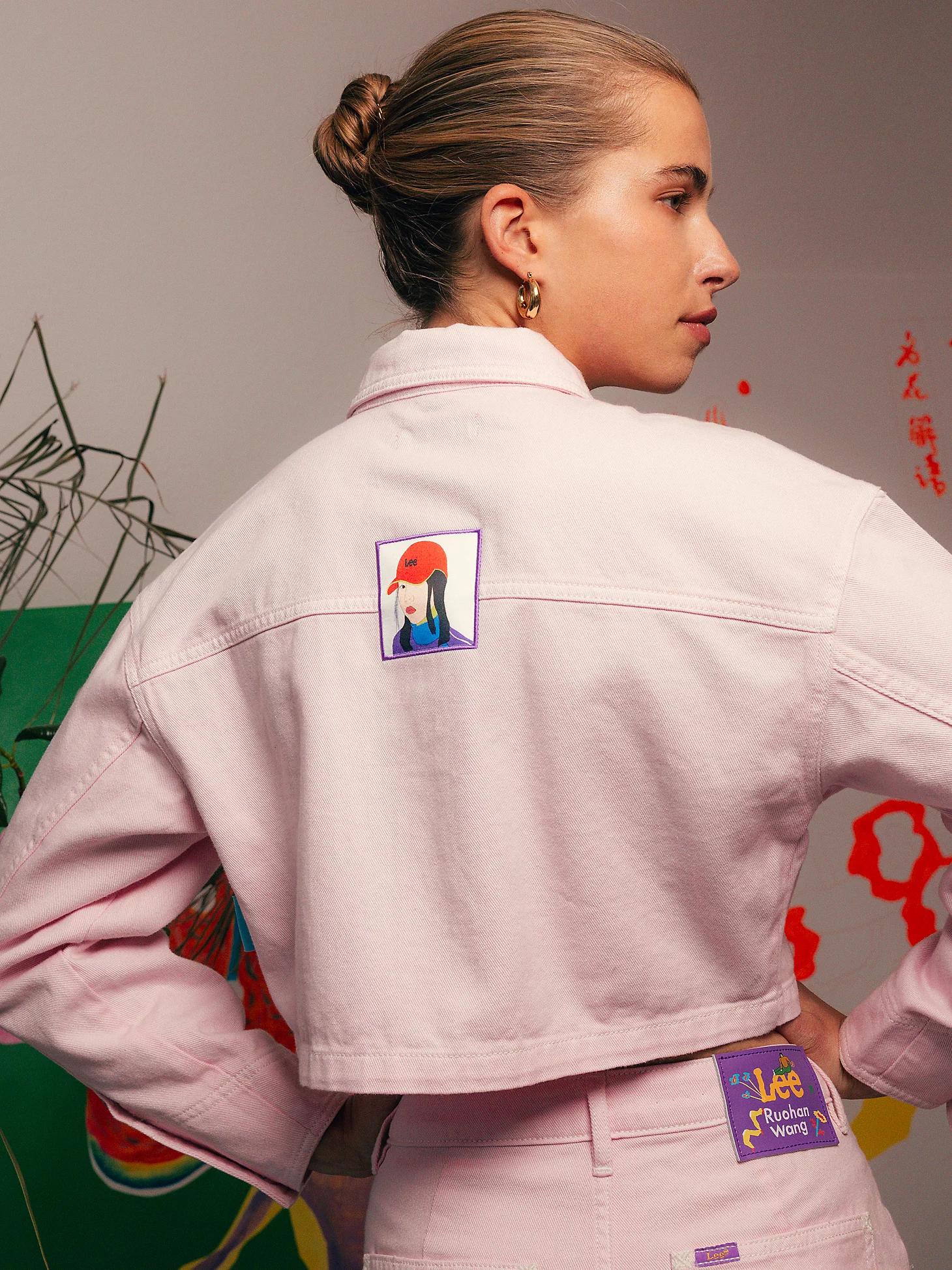 Women's Lee® x Ruohan Wang Crop Chore Jacket | Women's Jackets & Outerwear | Lee® Product Image