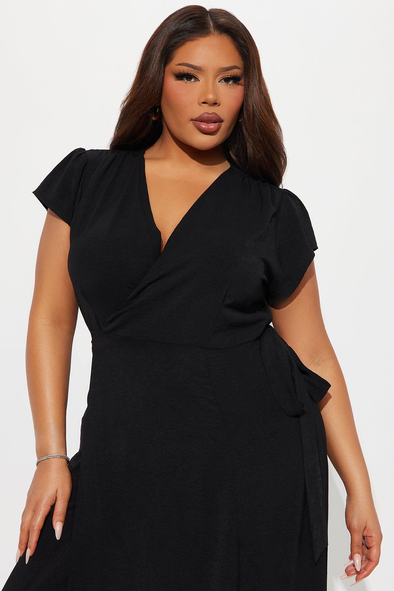 Annita Airflow Maxi Dress - Black Product Image