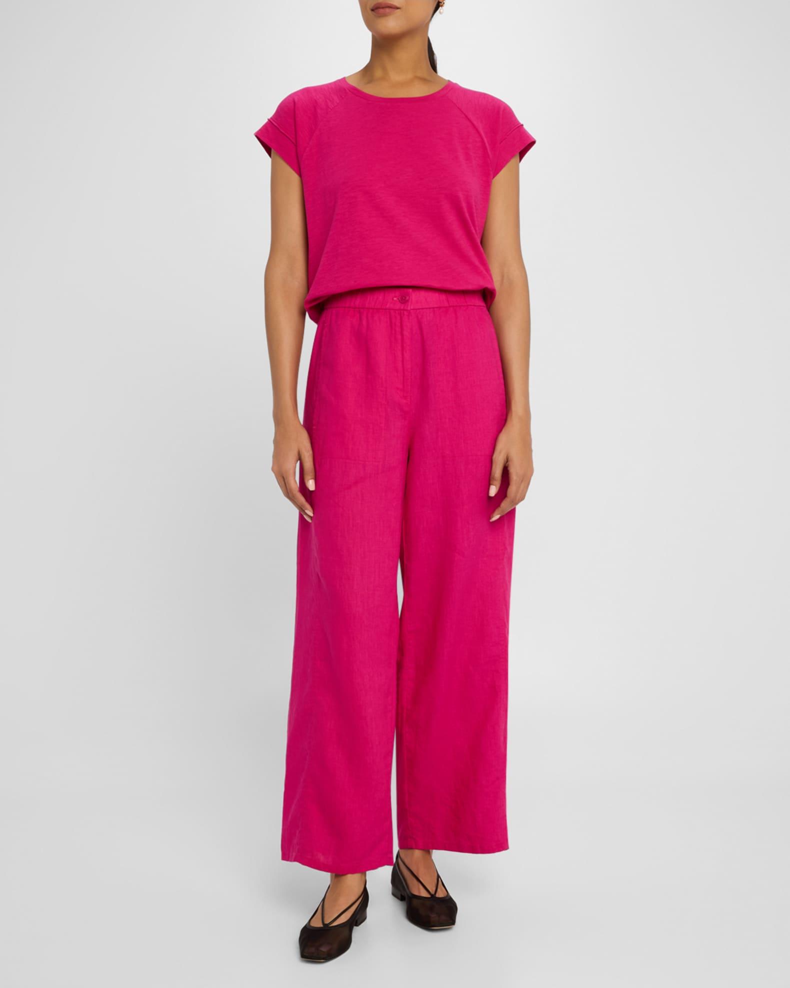 Raglan-Sleeve Organic Cotton Jersey Top Product Image