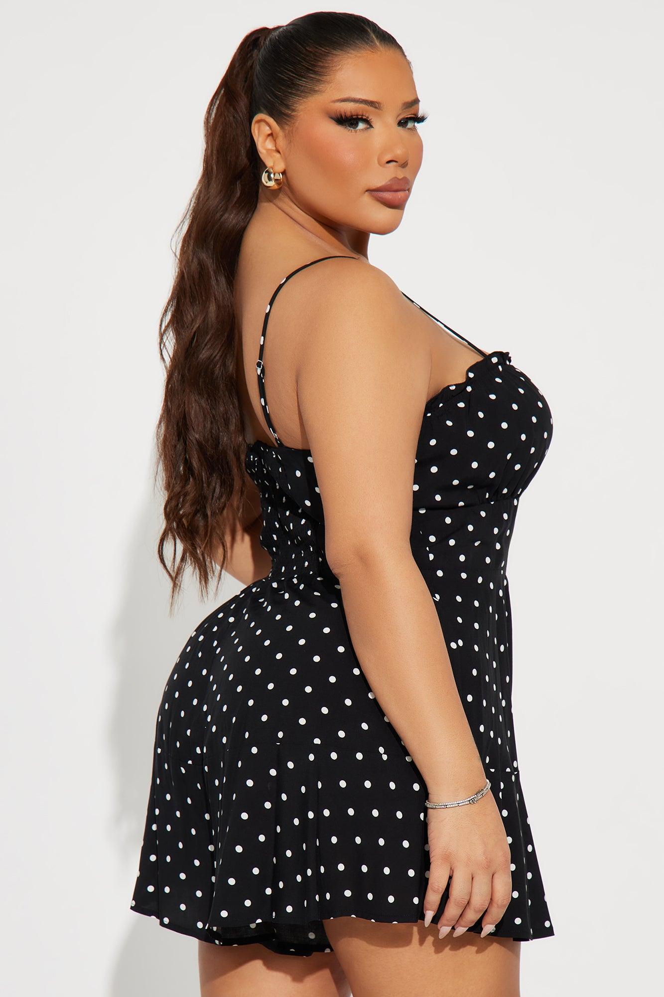 Itzel Romper  - Black/White Product Image