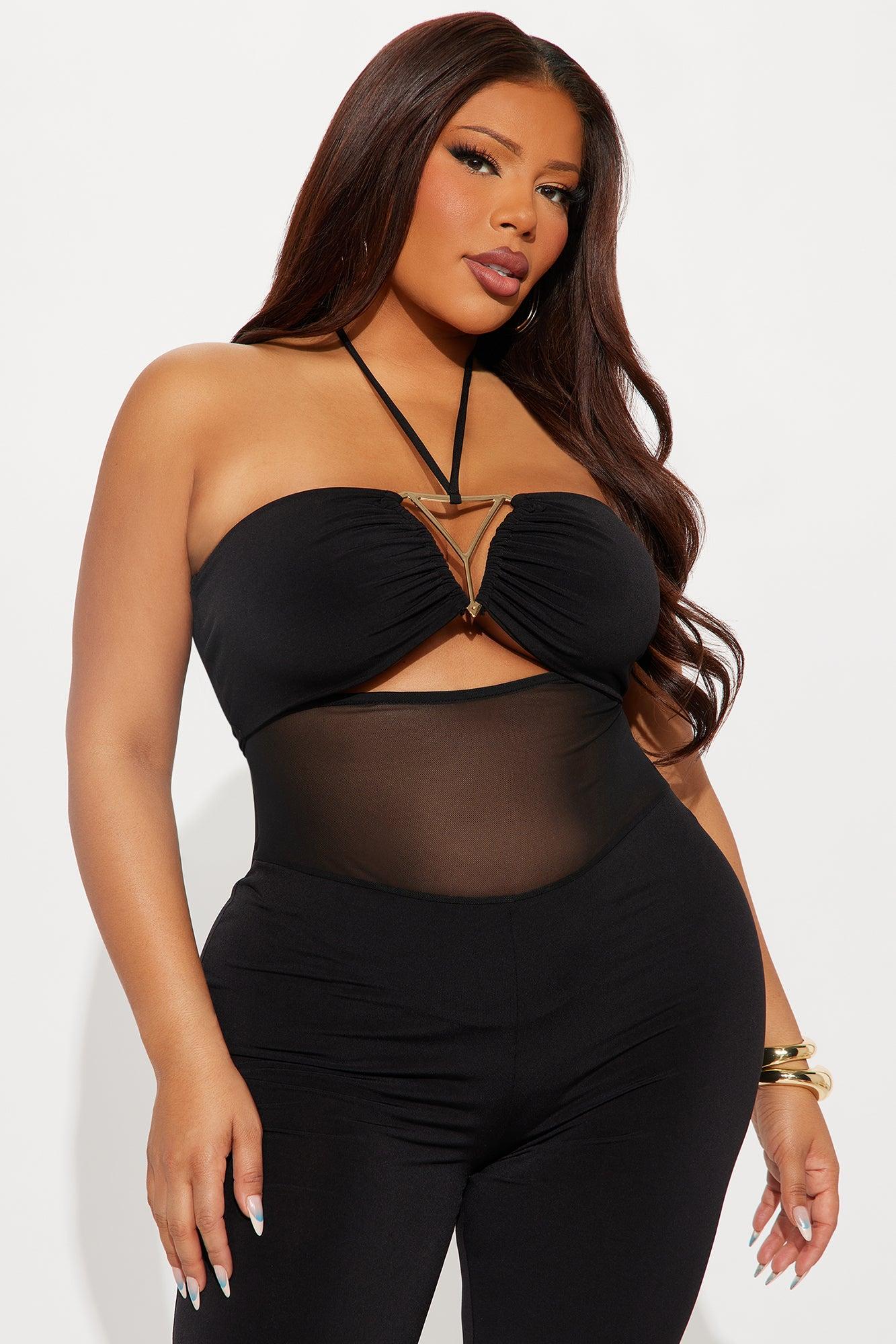Feeling Myself Jumpsuit - Black Female Product Image