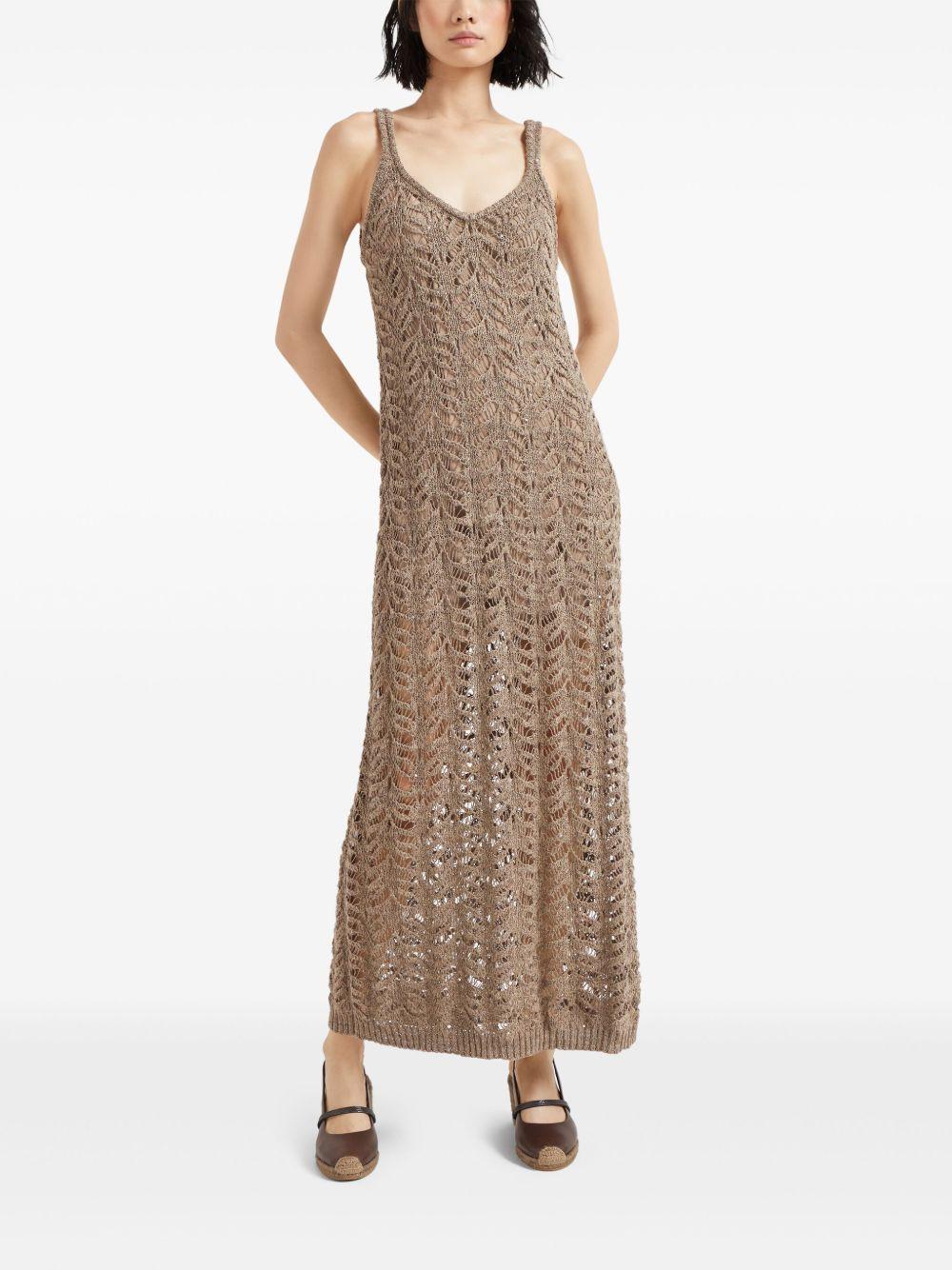lace-patterned dress Product Image