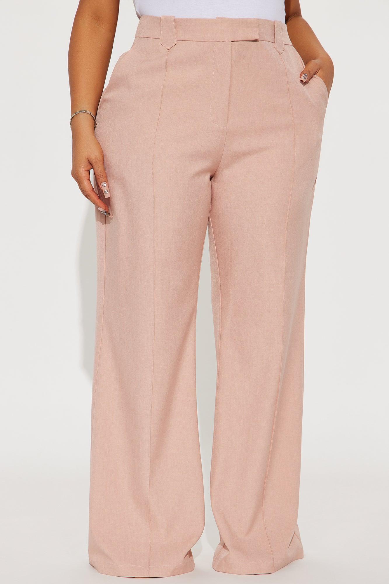 Delancey Flared Trouser - Mauve Product Image