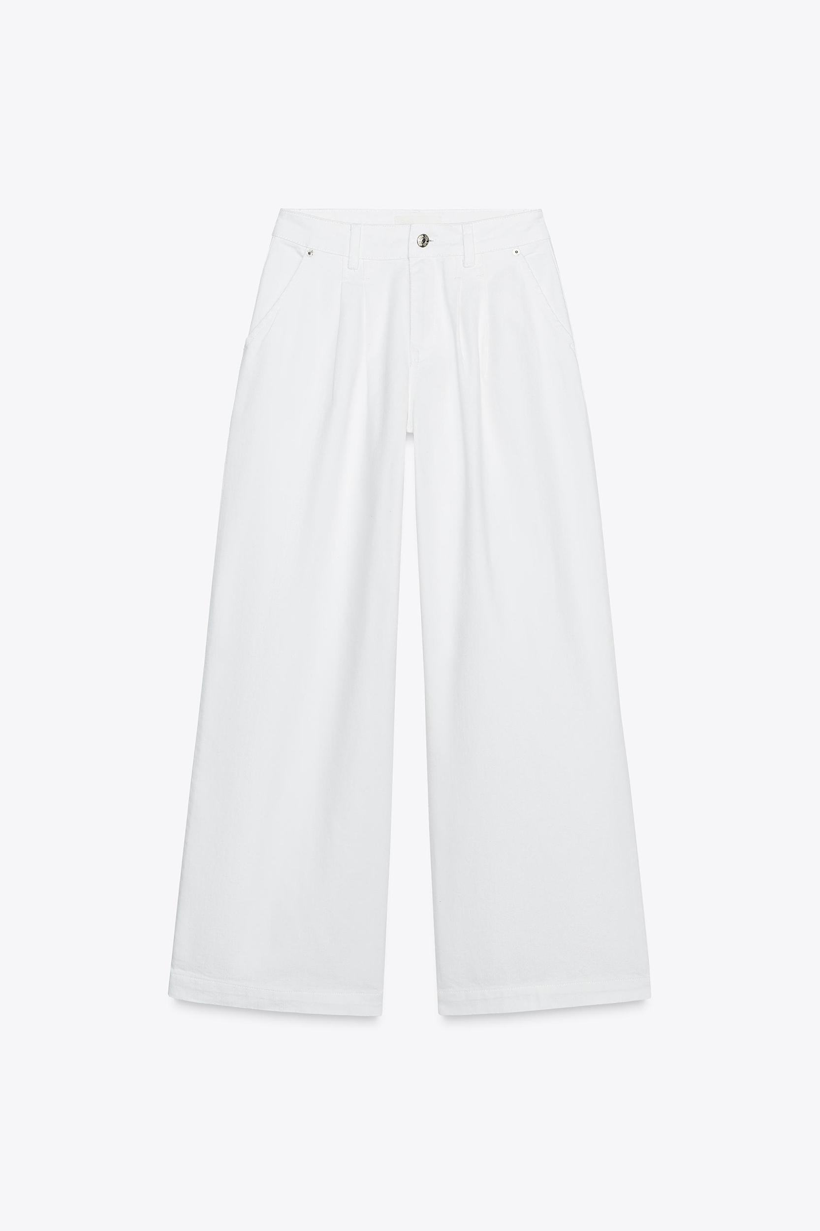 Z1975 MID-RISE WIDE LEG JEANS WITH DARTS Product Image