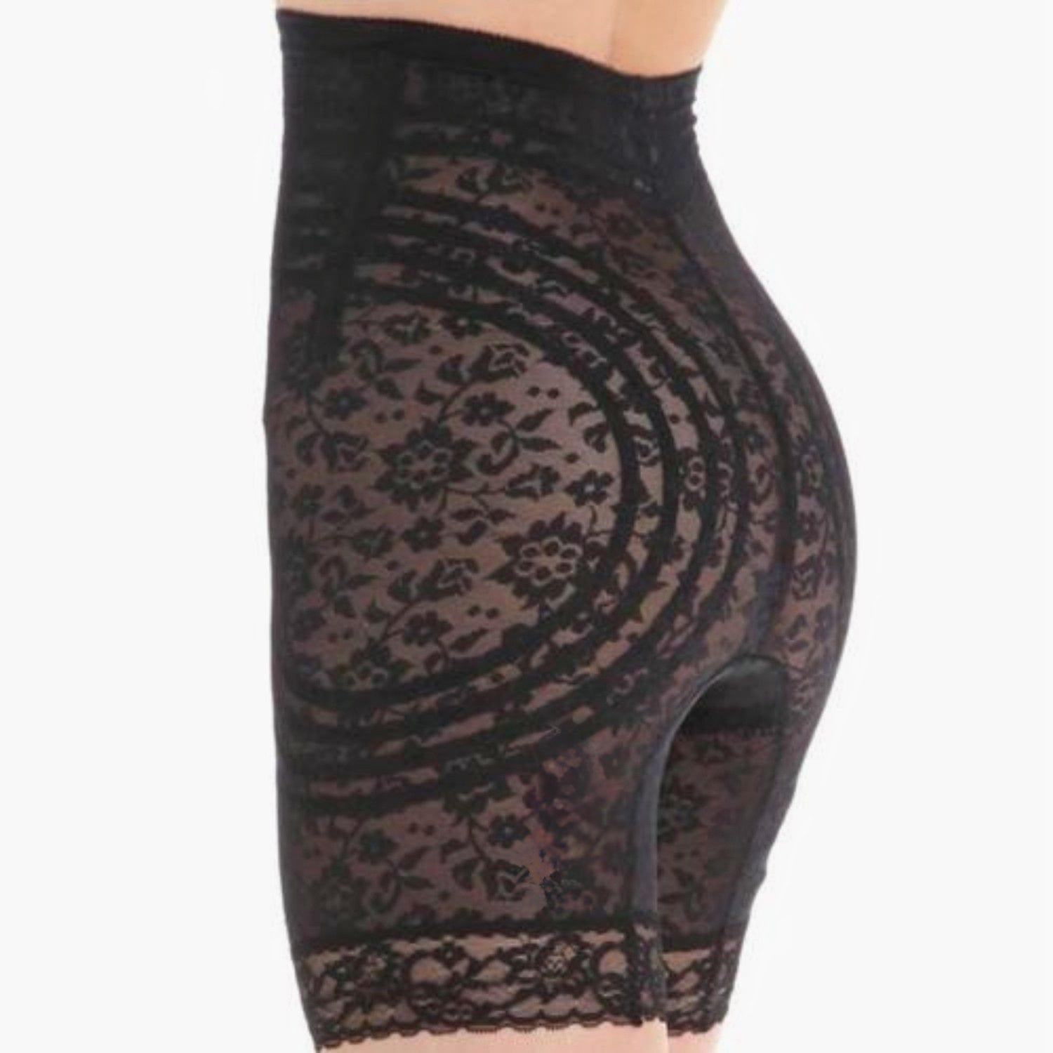 Style 6207 |  No Roll High Waist Lace Thigh Slimmer with Extra Firm Support Product Image