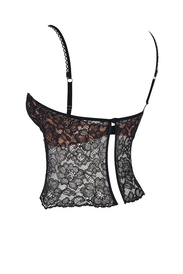 Jacinta  black lace cami top - sale Product Image