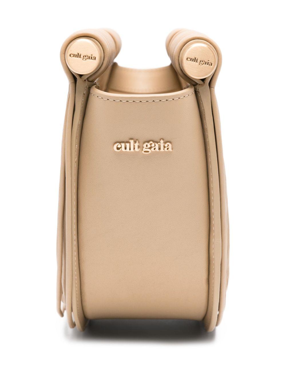 Lou pleated half-moon tote bag Product Image