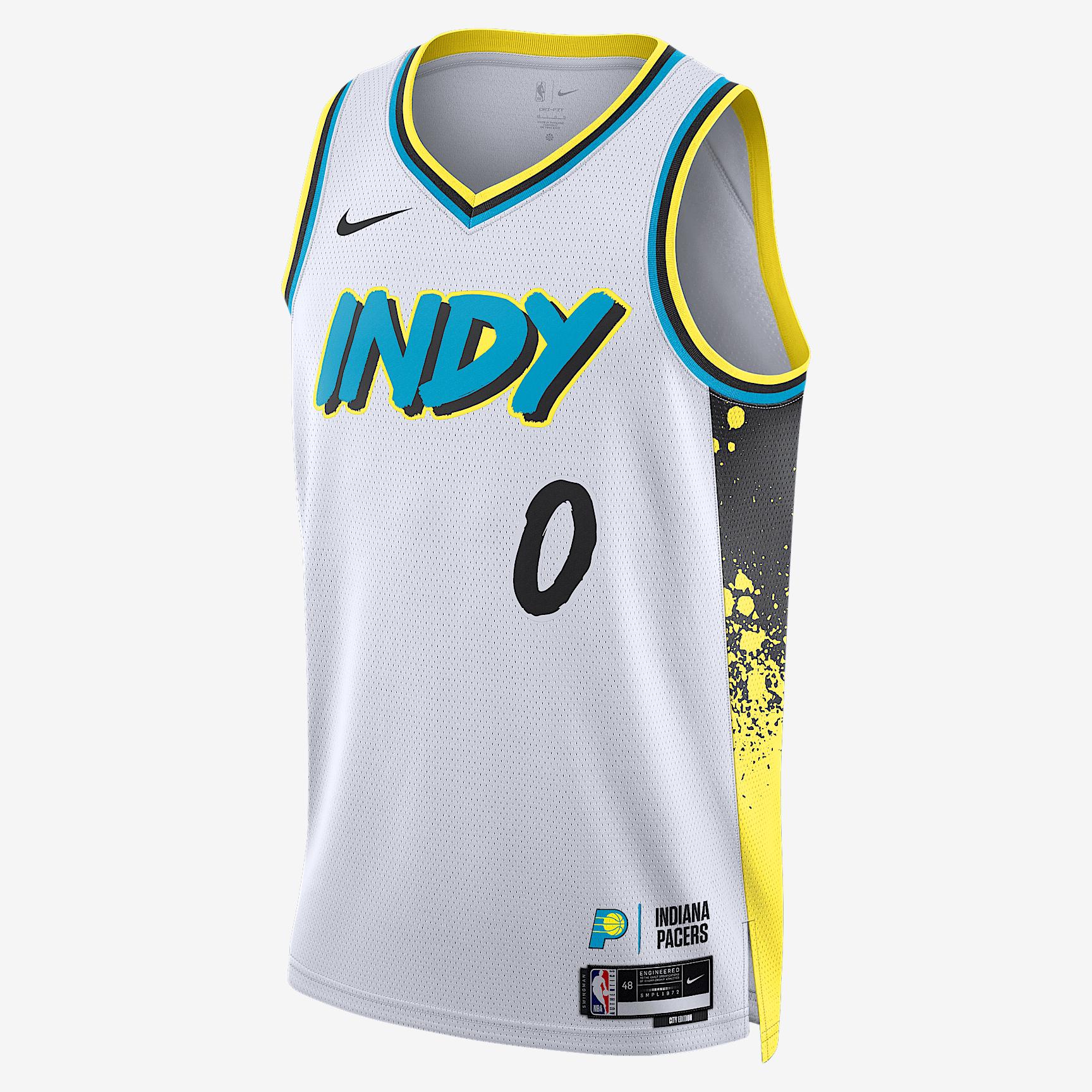 Tyrese Haliburton Indiana Pacers 2024/25 City Edition Men's Nike Dri-FIT NBA Swingman Jersey Product Image