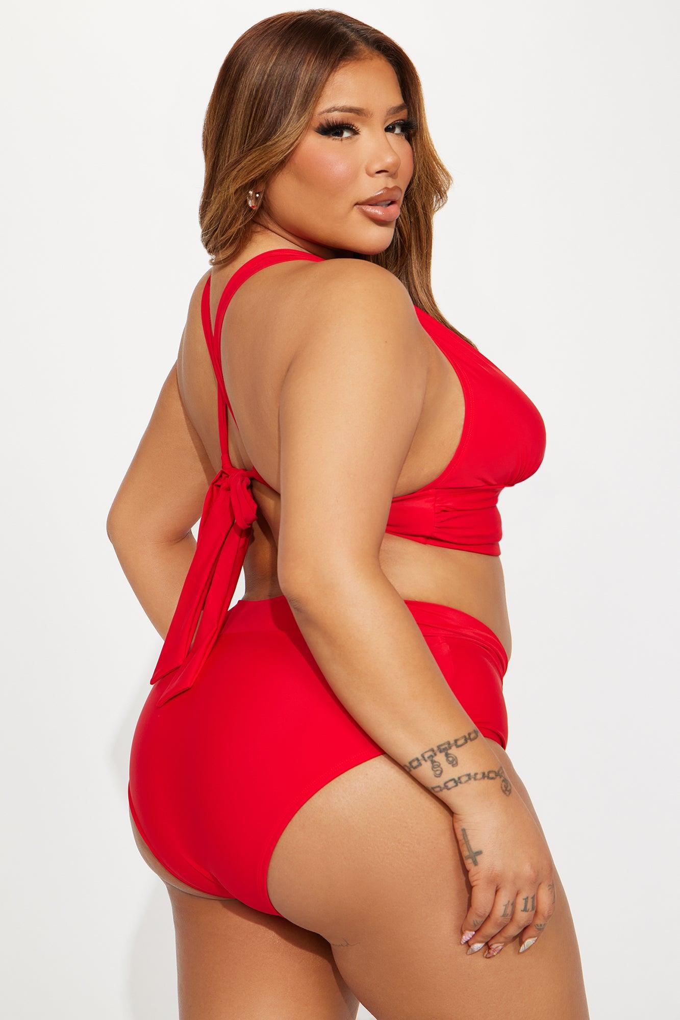 Debbie 2 Piece Bikini - Red Product Image