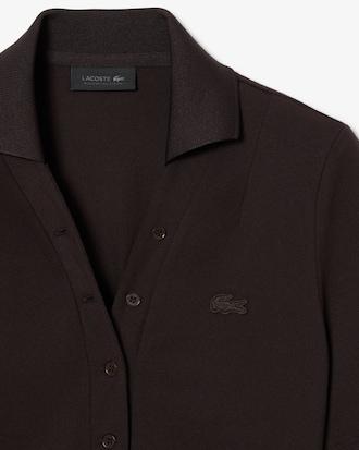 Runway Slim Fit Mini Piqué Polo Product Image