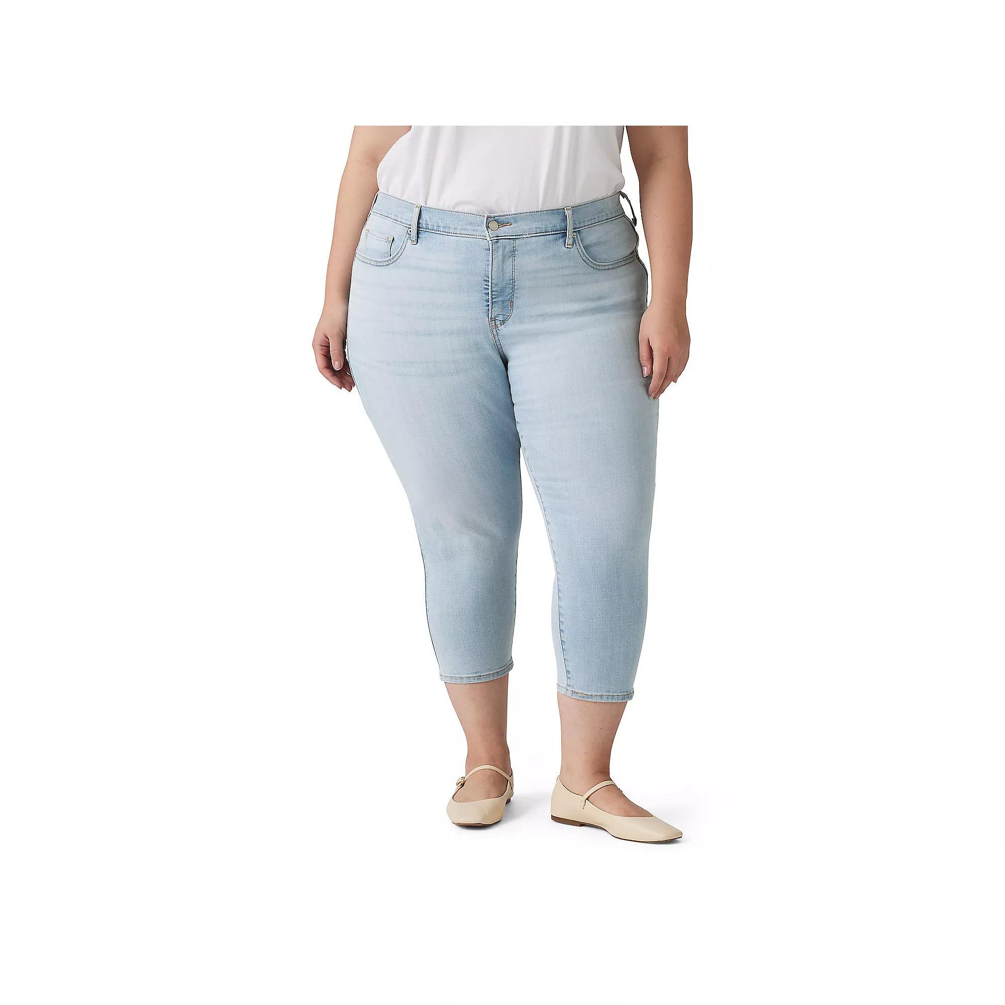 Plus Size Levi's® 311 Shaping Capris, Women's, Size: 16 W, Hold It Down Product Image