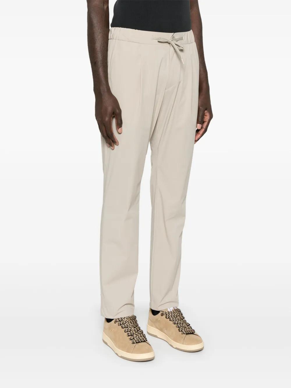 pleated tapered trousers  Product Image