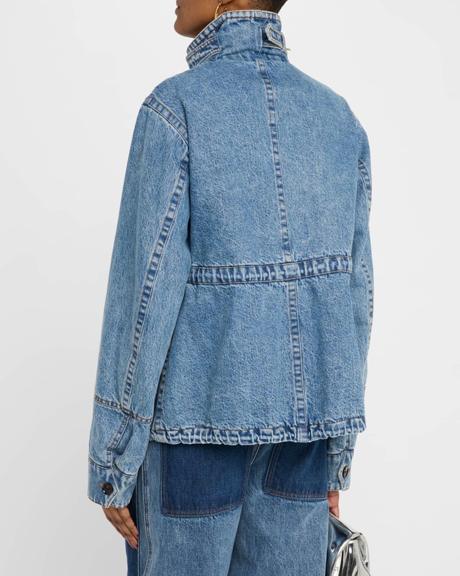 Cropped Flated Military Jacket Product Image