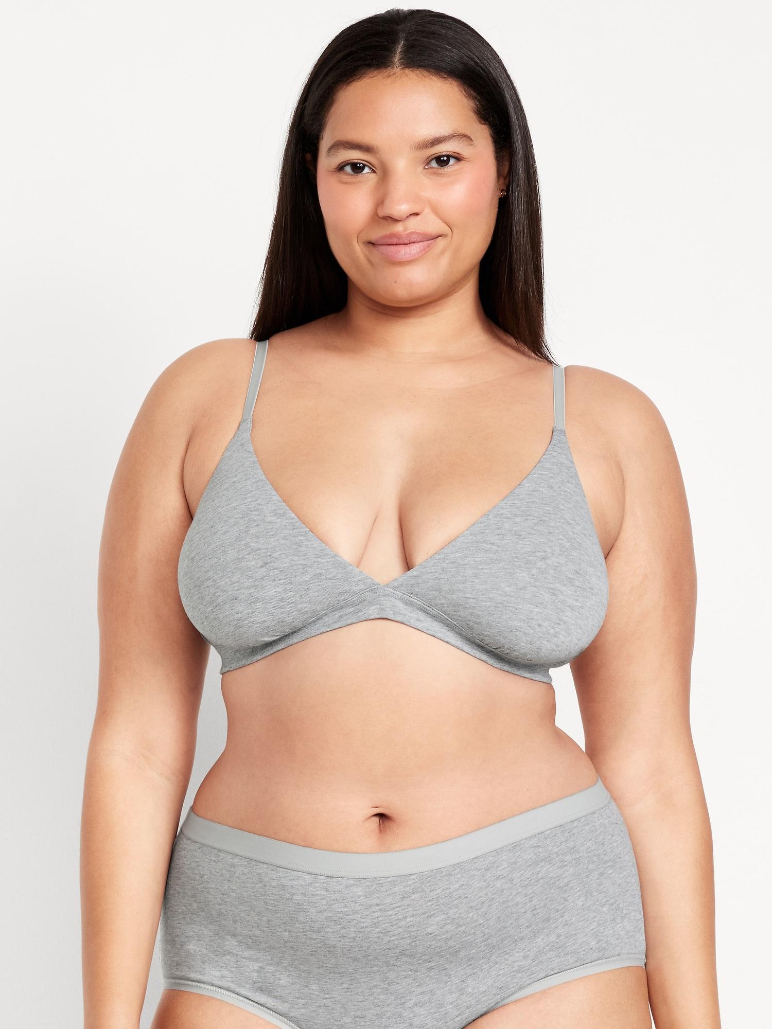 Everyday Cotton Triangle Bralette Product Image
