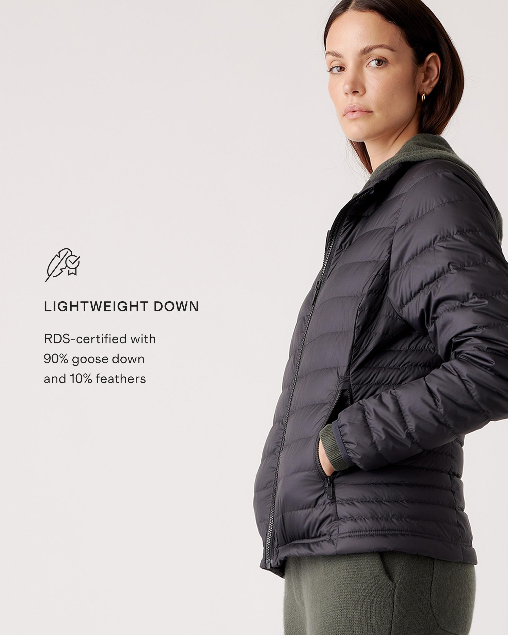 Quince | Women's Lightweight Down Packable Puffer Jacket Size XS, Recycled Polyester Product Image