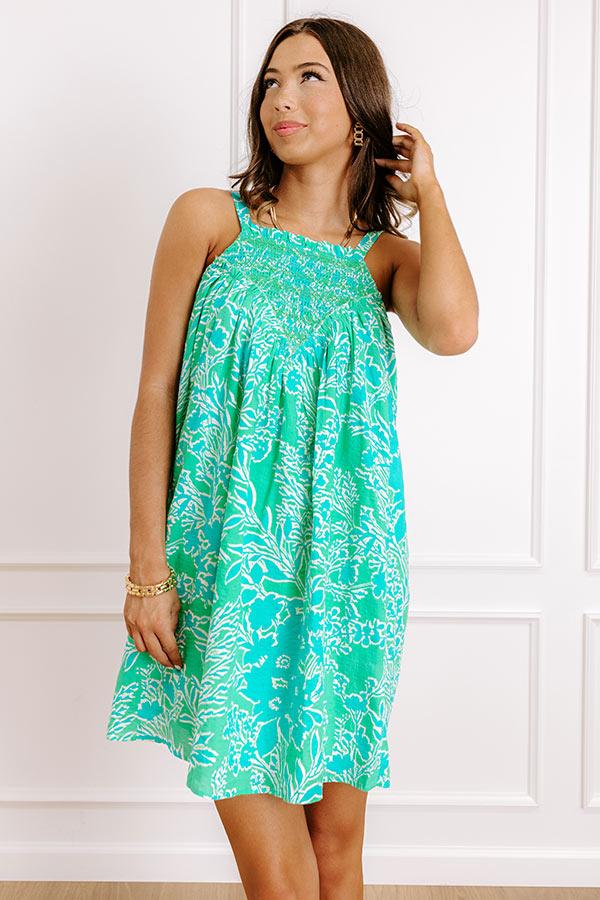 Beach Villa Floral Mini Dress Product Image