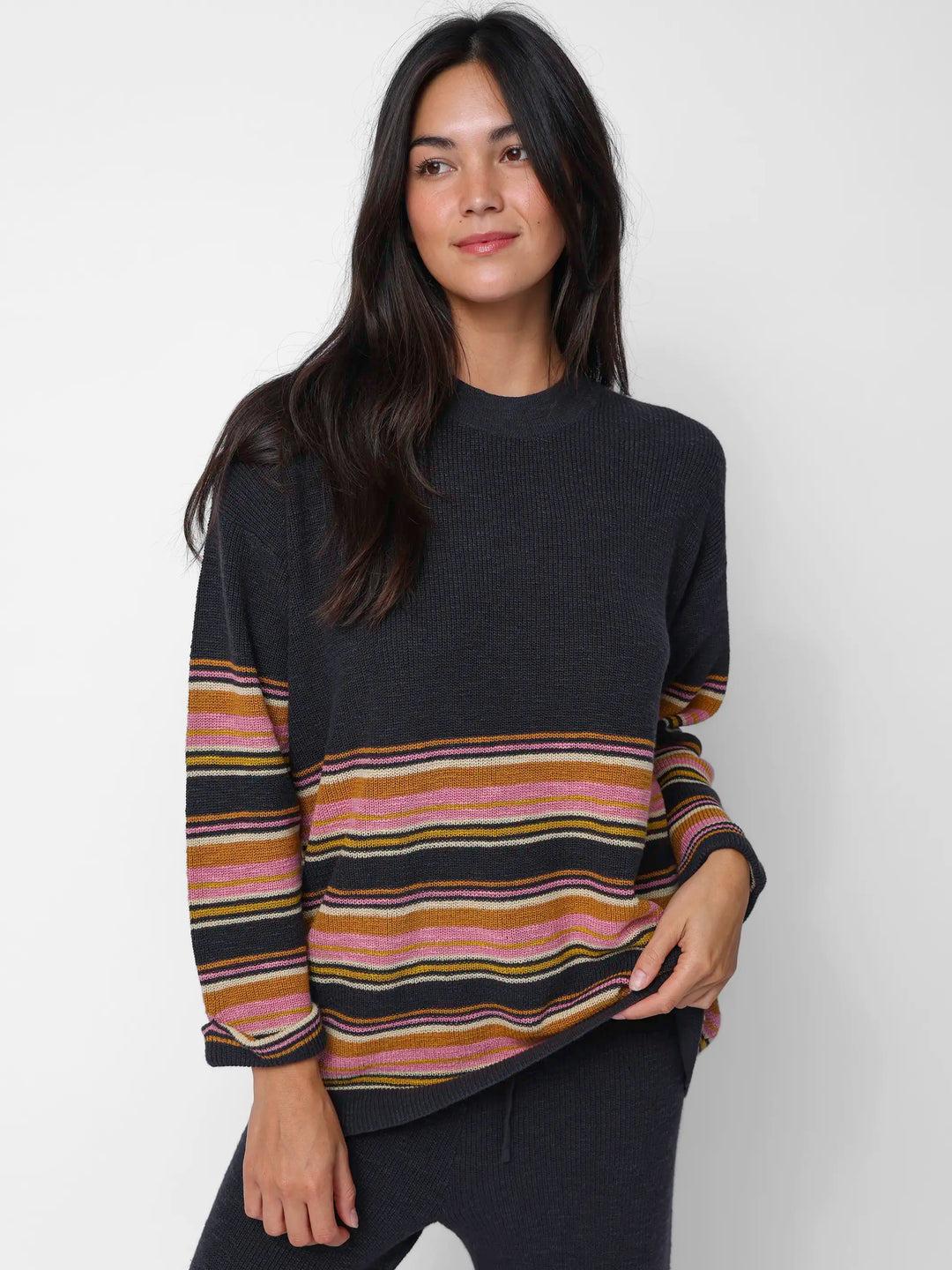 Lounge & Go Striped Cotton Set Product Image