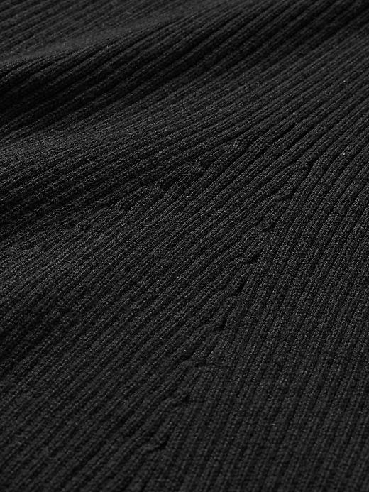 Mockneck Rib Mini Sweater Dress Product Image