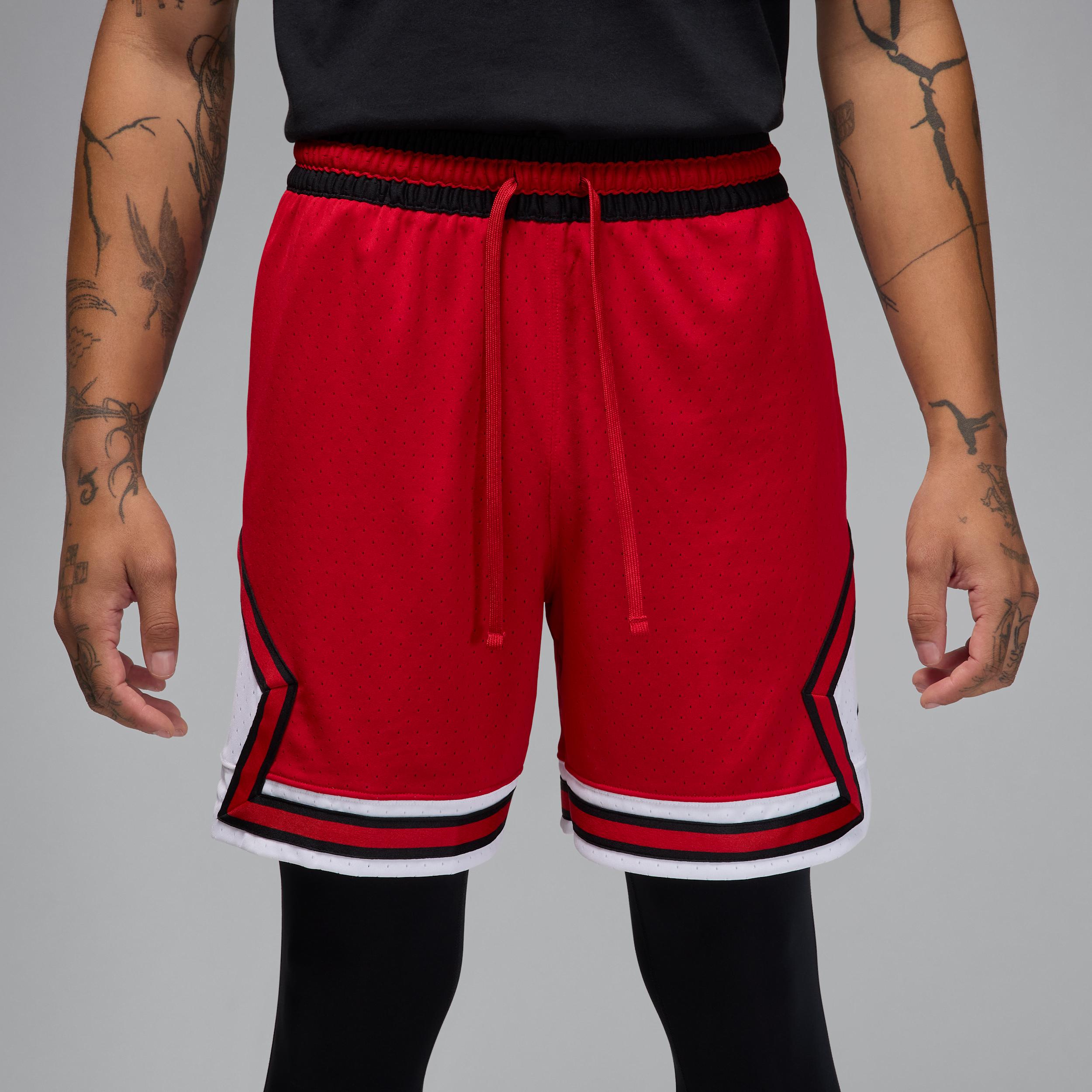 Mens Jordan Sport Dri-FIT Mesh Diamond Shorts | HF9910-687 Product Image