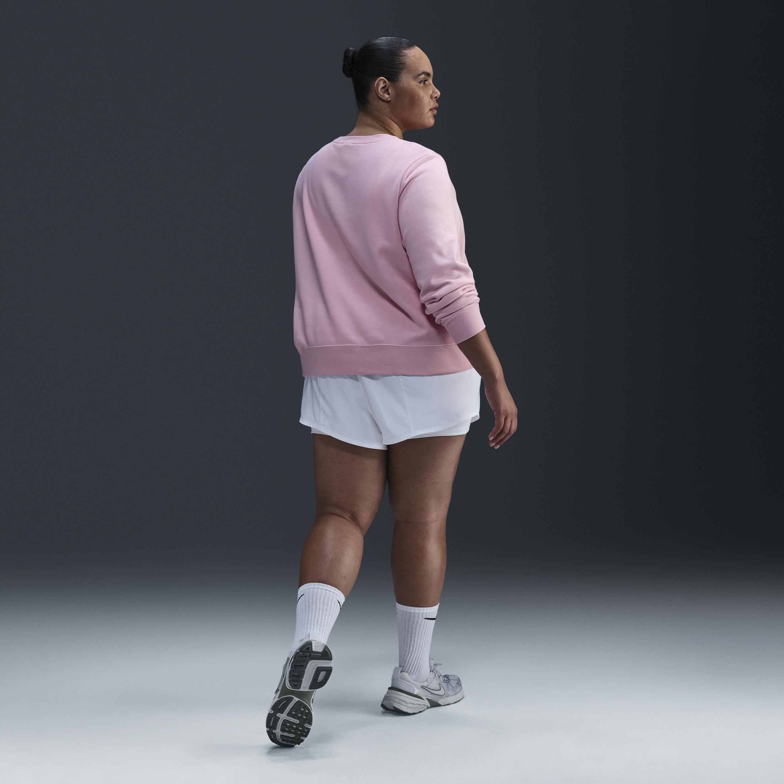 Nike Sportswear Club Fleece Women's Crew-Neck Sweatshirt (Plus Size) Product Image