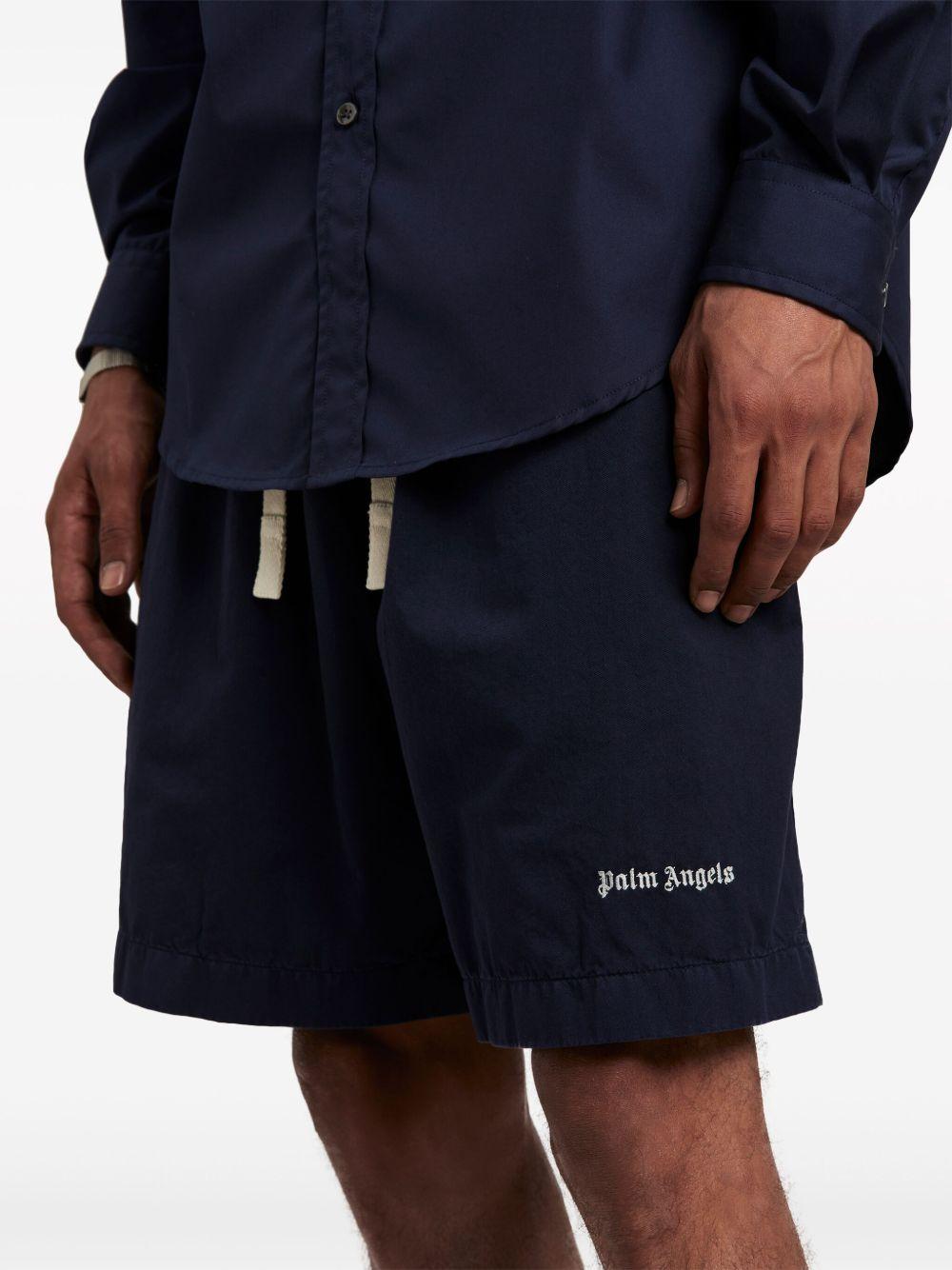 logo-embroidered bermuda shorts Product Image