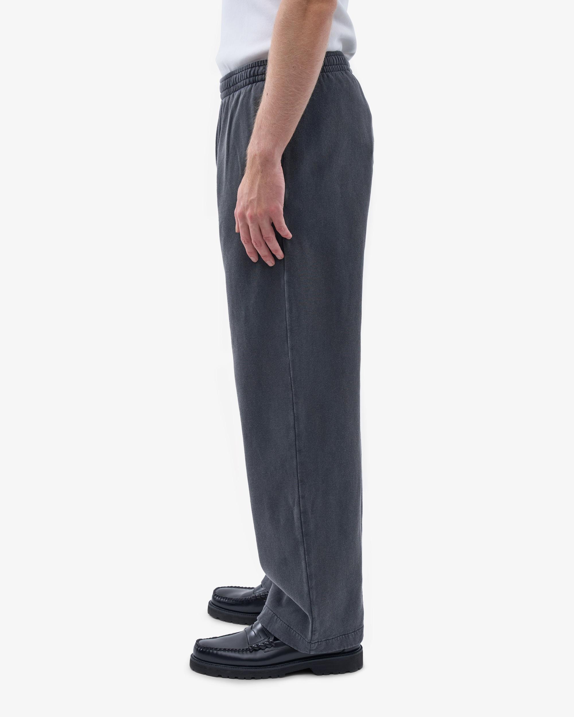 Organic Straight Leg Sweatpants - Petrol Blue Product Image