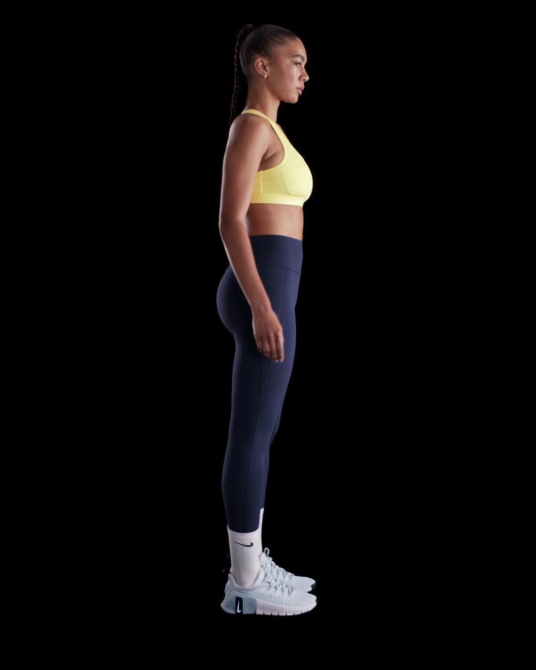 Nike Womens Universa High-Waisted Full-Length Leggings with No Front Seam | HQ6810-410 Product Image
