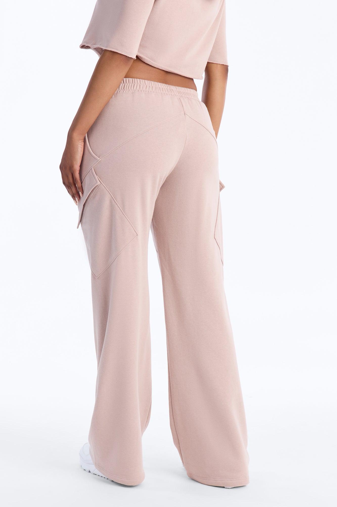 Easy Days French Terry Lounge Pant - Taupe Female Product Image