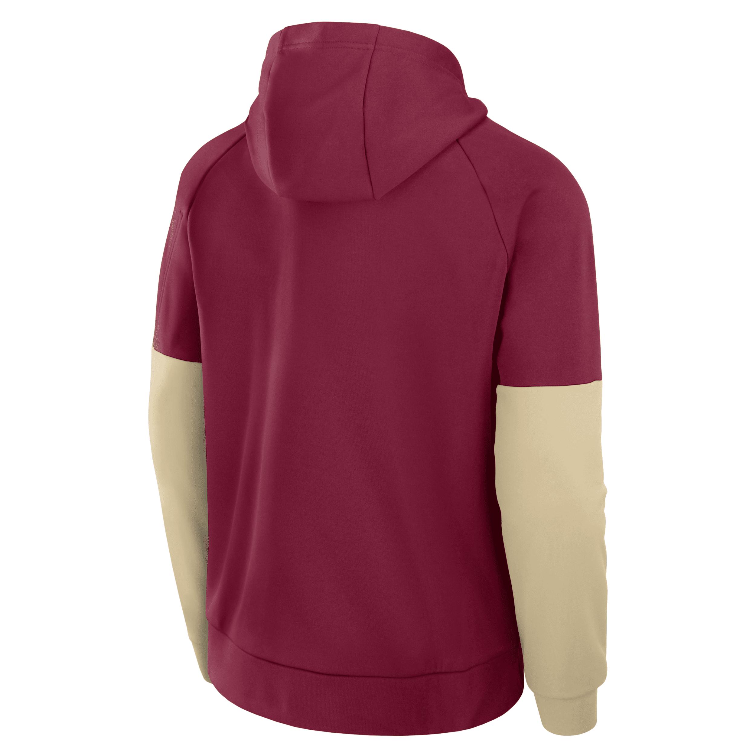 Mens Florida State Seminoles Fitness Mens Nike Therma College Pullover Hoodie | 02V608DEFTN-6ZS Product Image