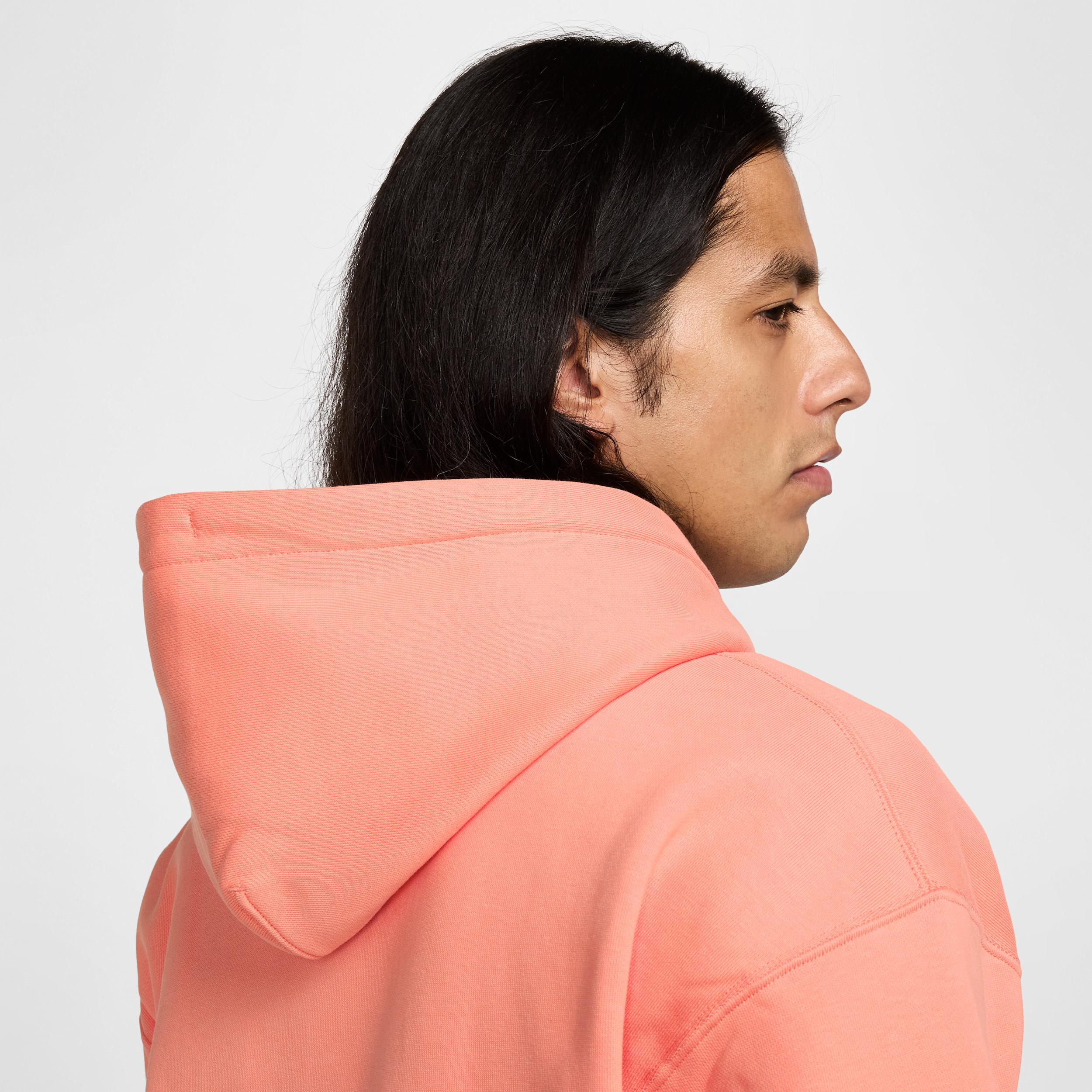 Nike Mens Solo Swoosh Fleece Pullover Hoodie | DX1355-844 Product Image