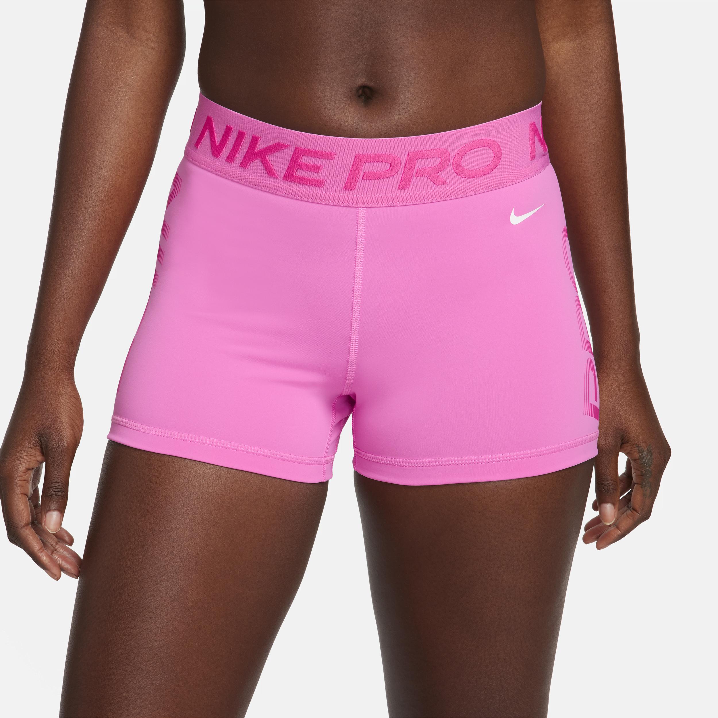 Women's Nike Pro Mid-Rise 3" Graphic Shorts Product Image
