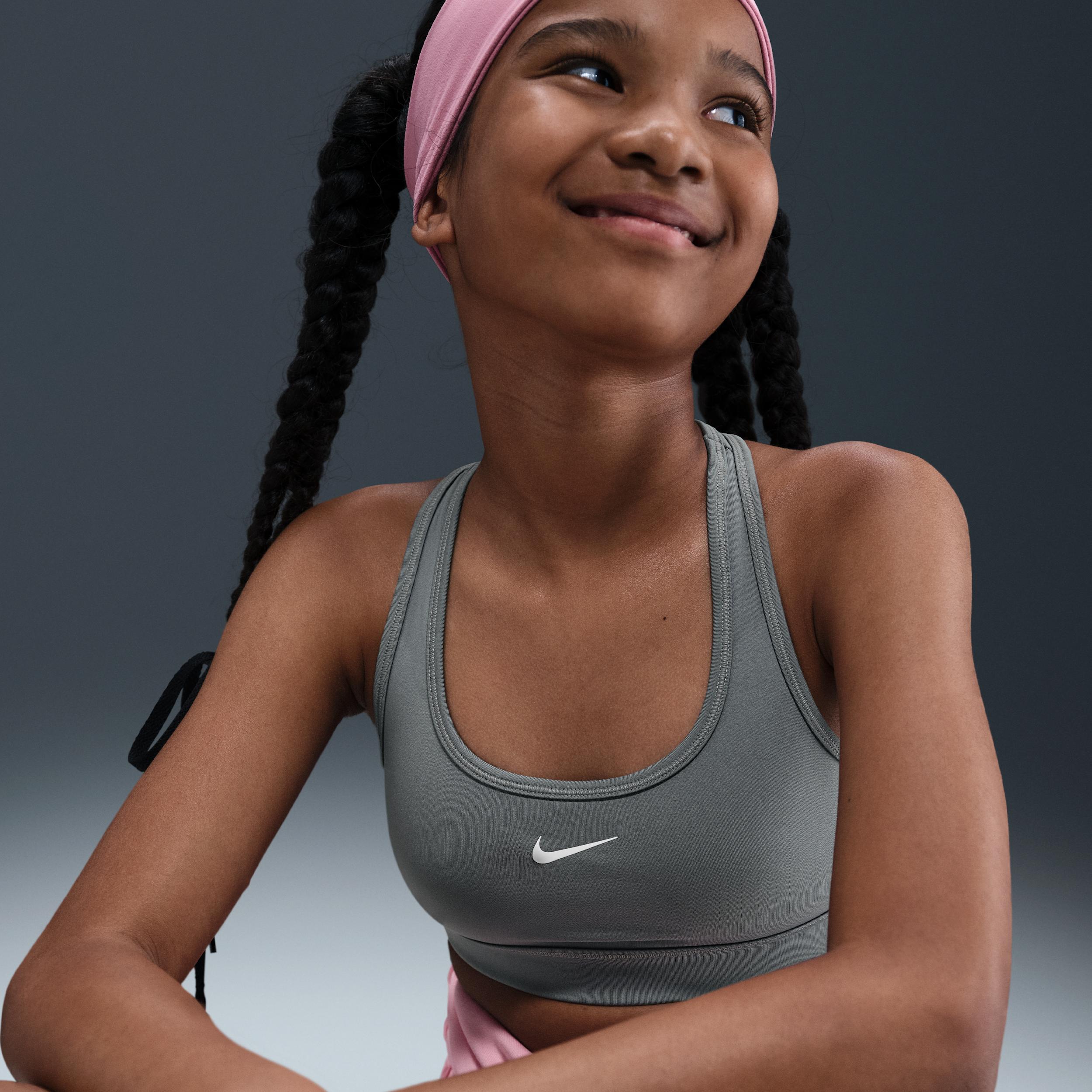Nike Women's Swoosh Girls' Sports Bra Product Image