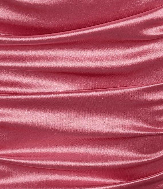 Honey and Rosie Sleeveless Tie Shoulder Midi Dress Product Image