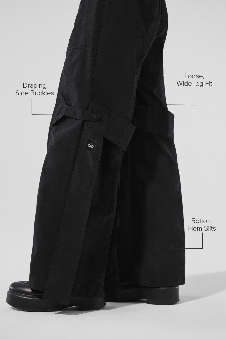 High-Waist Voyager Trouser - Black Product Image