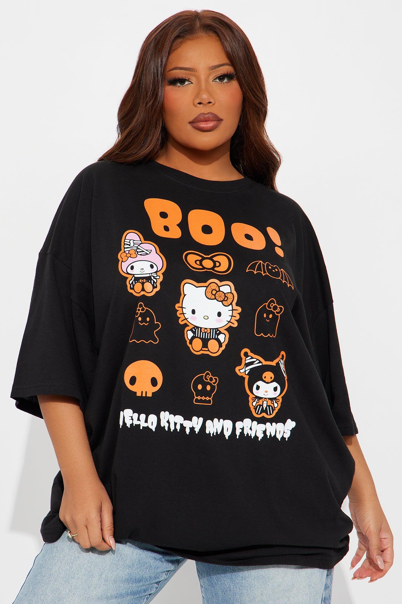 Hello Kitty Boo Tee - Black Female Product Image
