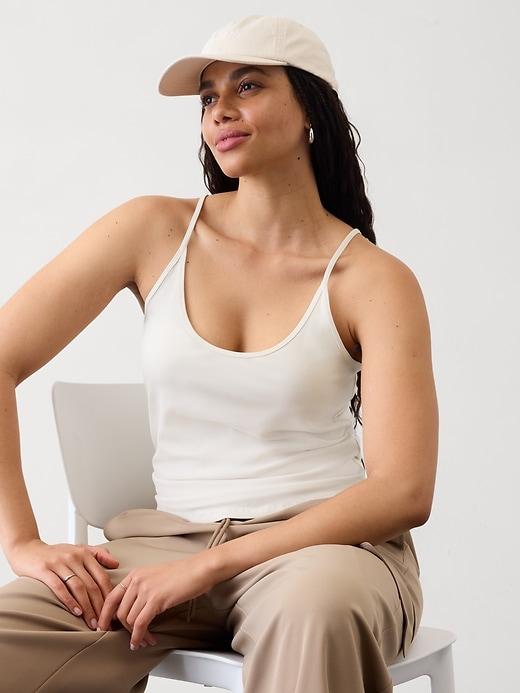 Signature Rib Thin Strap Tank Product Image