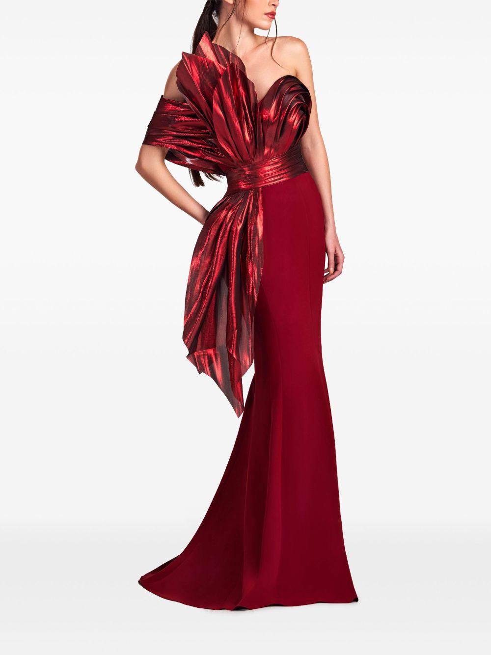 asymmetric gown Product Image