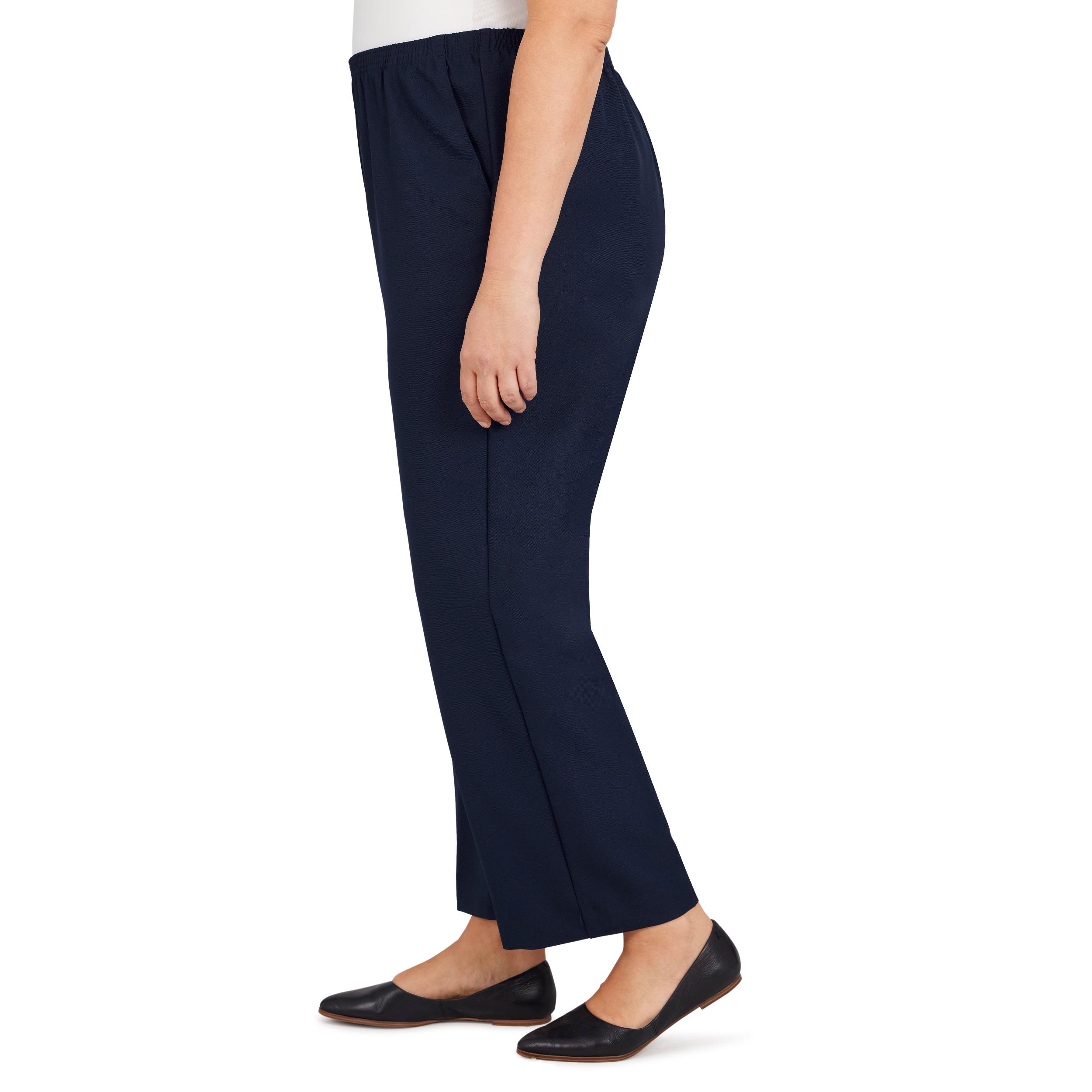 Alfred Dunner Classic Proportioned Pant Short Length - Plus Product Image
