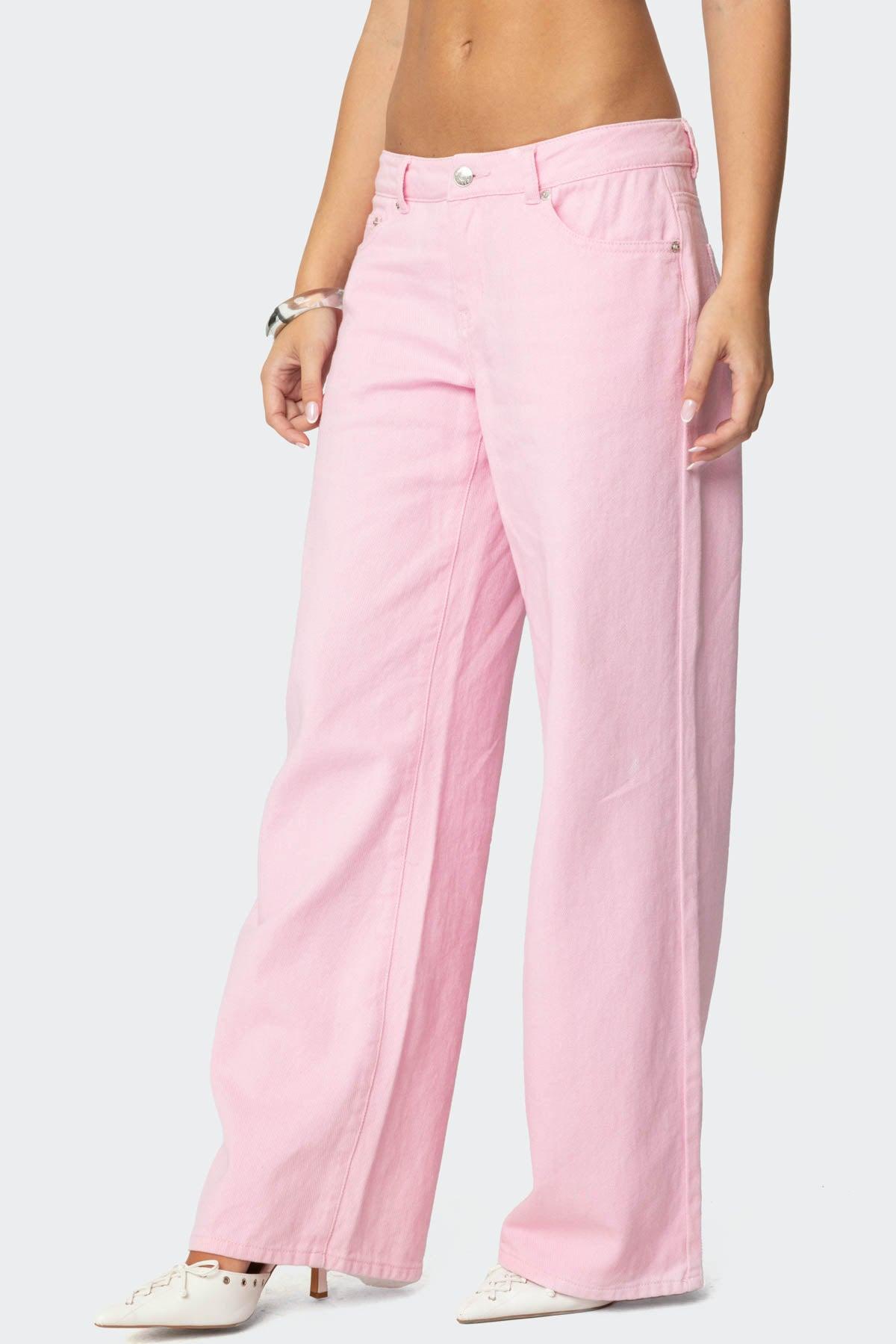 Roman Low Rise Baggy Jeans Product Image