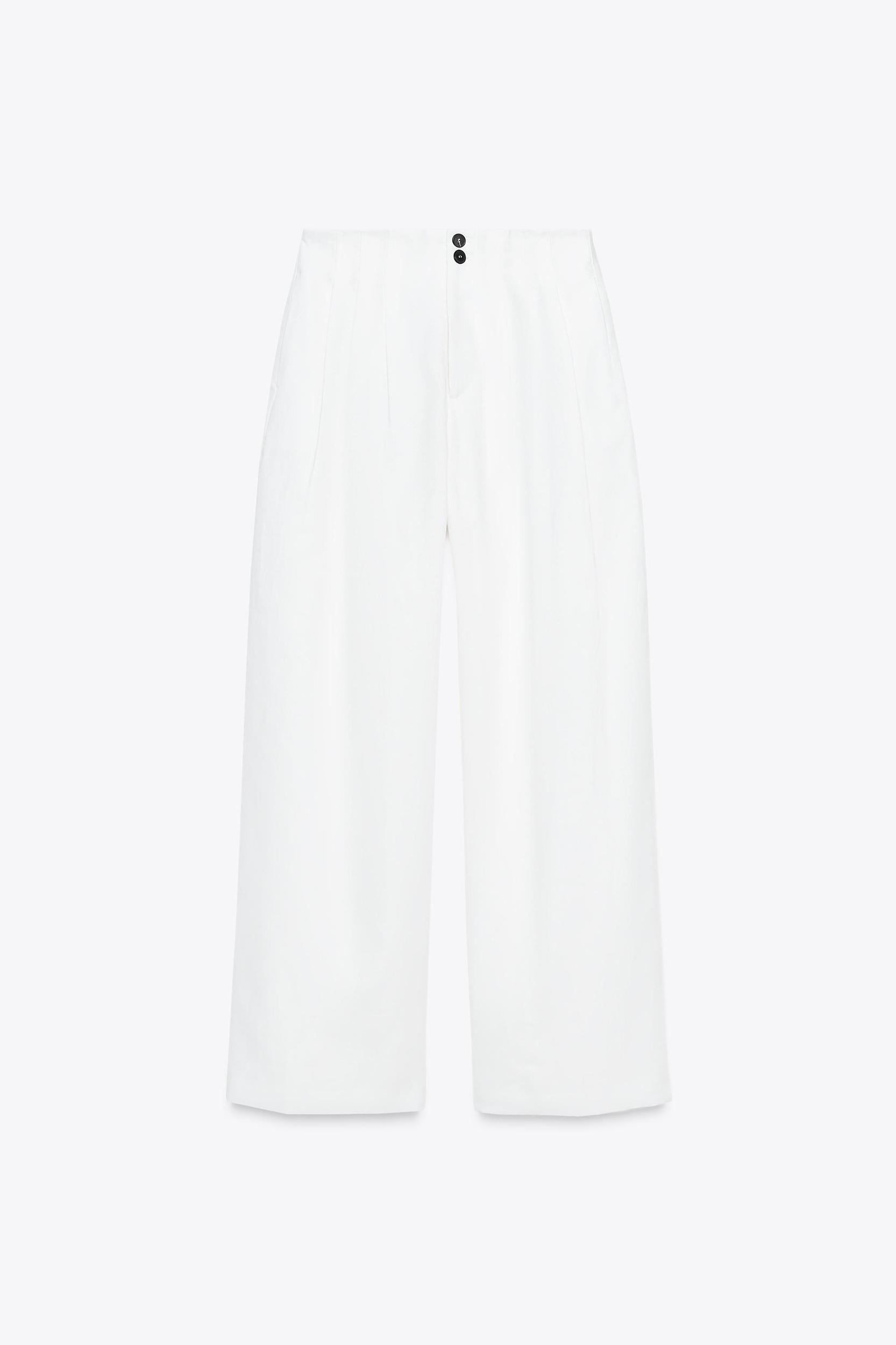 ZW COLLECTION 100% LINEN PANTS Product Image