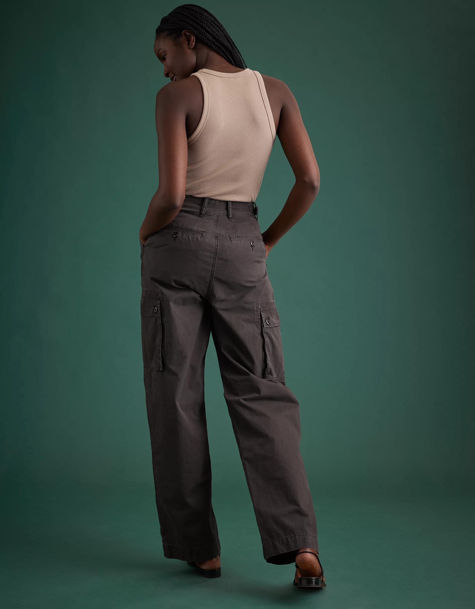 AE77 Premium Pleated Cargo Pant Product Image