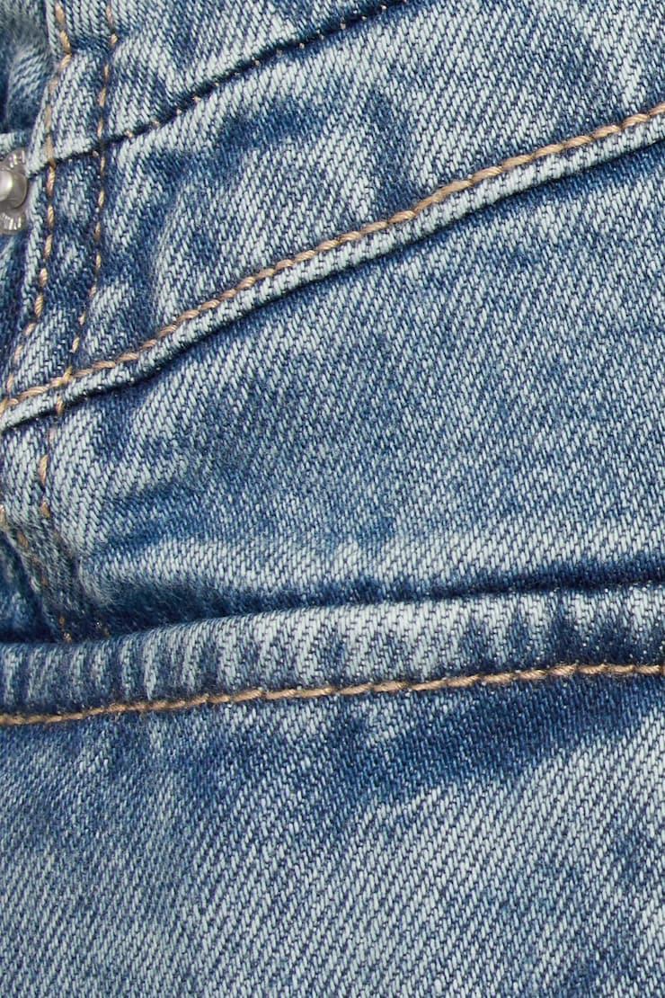 Denim Cargo Skort Product Image