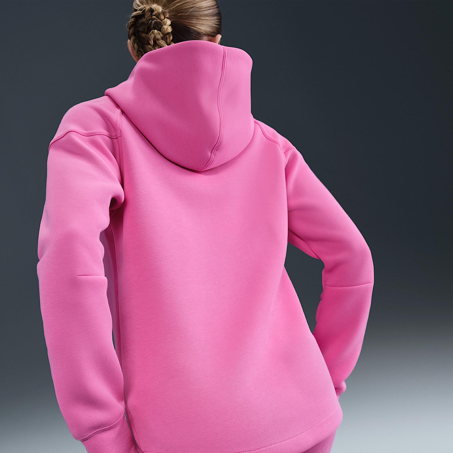 Womens Nike Sportswear Tech Fleece Windrunner Full-Zip Hoodie | FB8338-675 Product Image