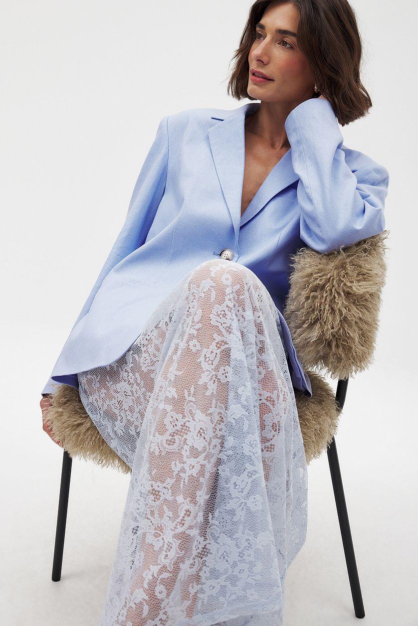 Lace Maxi Skirt Product Image