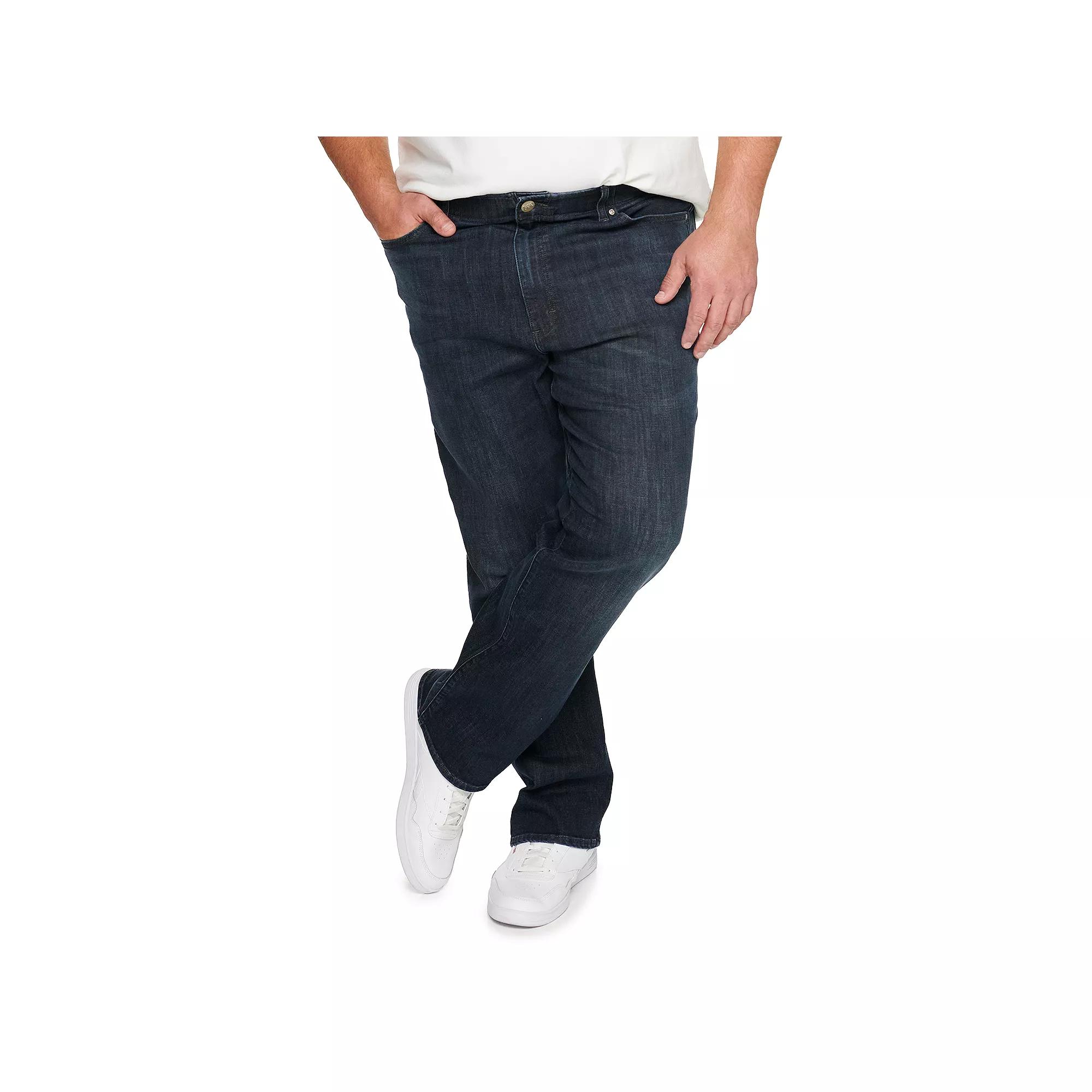 Big & Tall Lee® Extreme Motion MVP Relaxed-Fit Straight-Leg Jeans, Men's,  Product Image