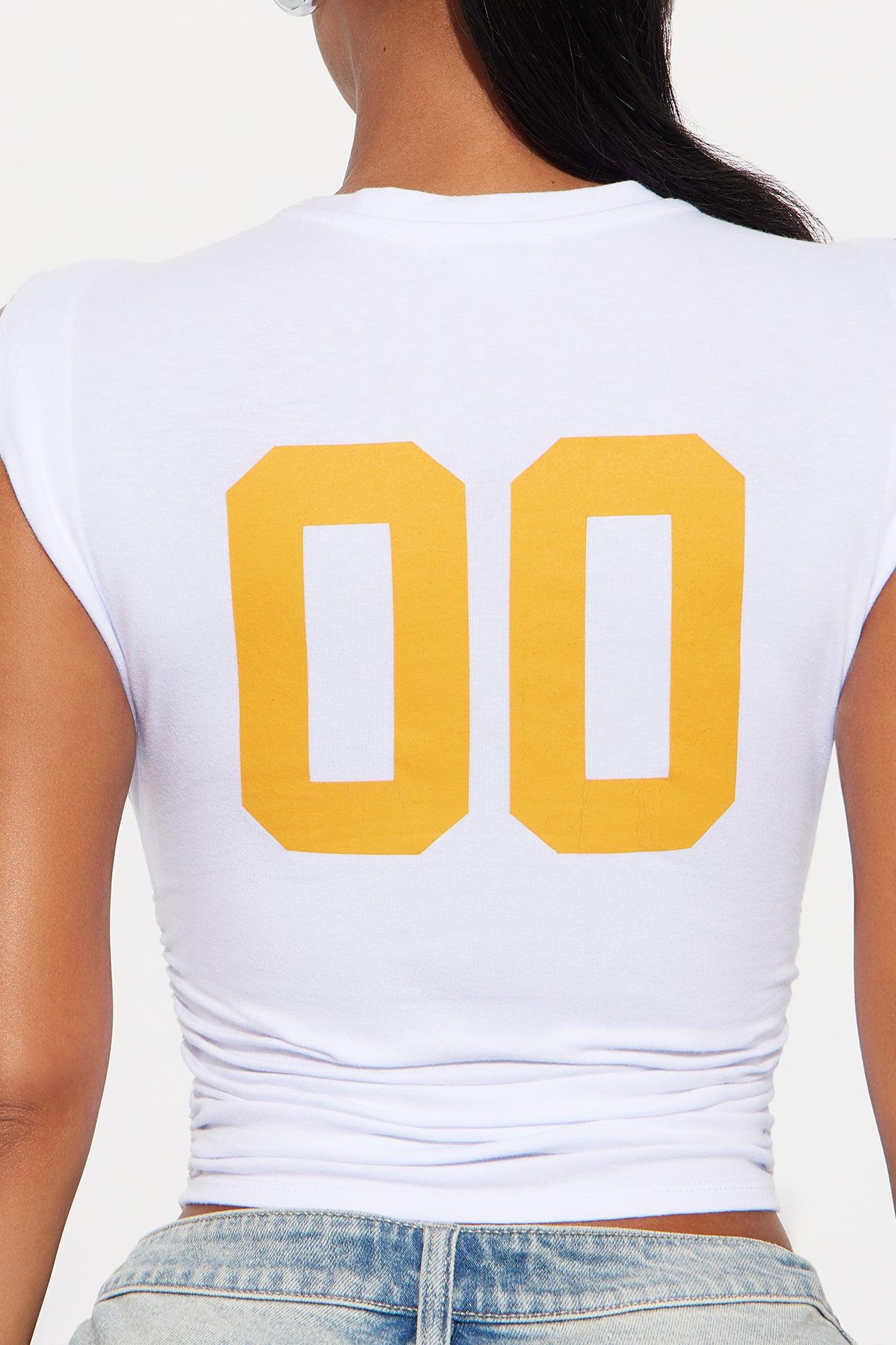 Tequila & Touchdowns MuscleTop - White Product Image