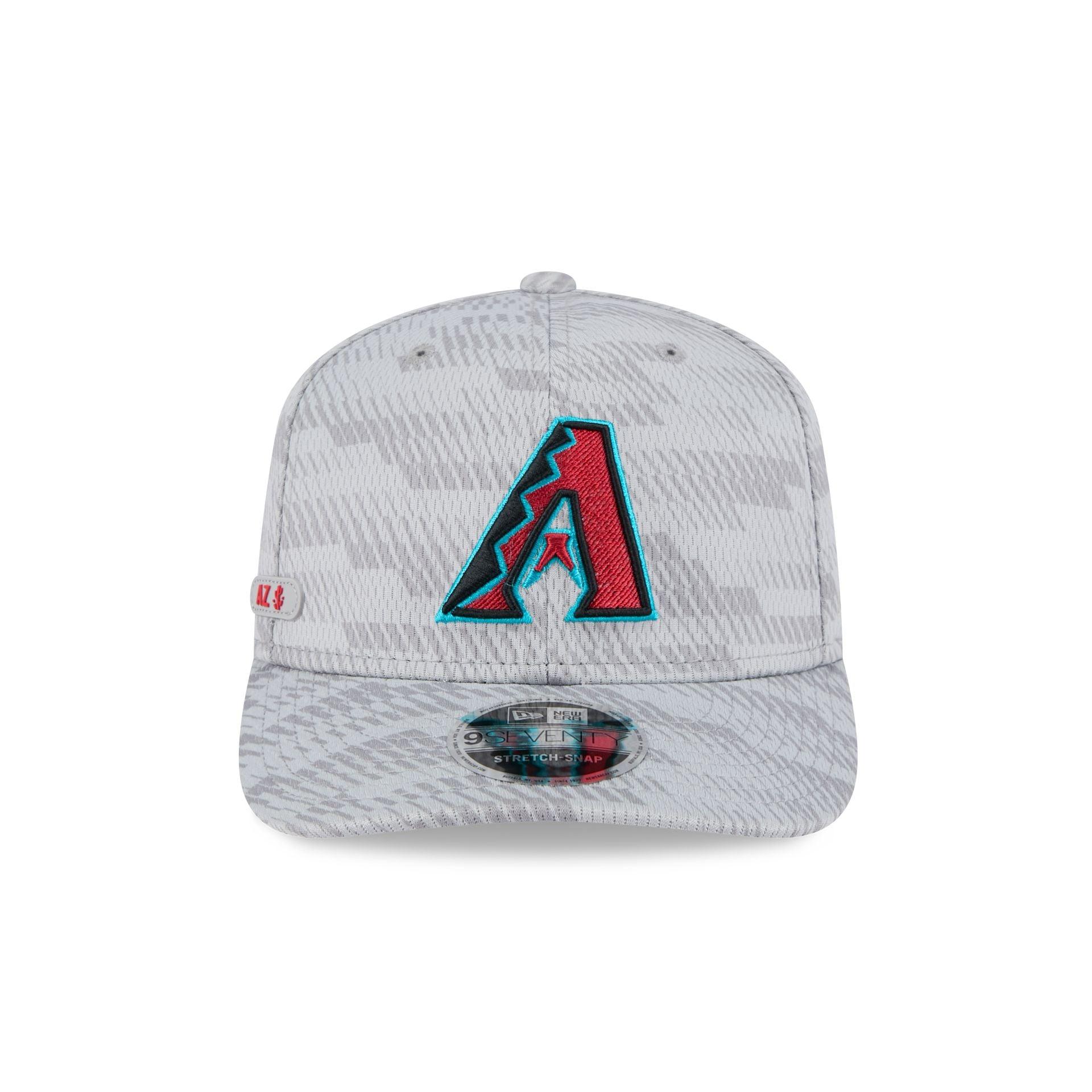 Arizona Diamondbacks 2025 Clubhouse Gray 9SEVENTY Stretch-Snap Hat Male Product Image