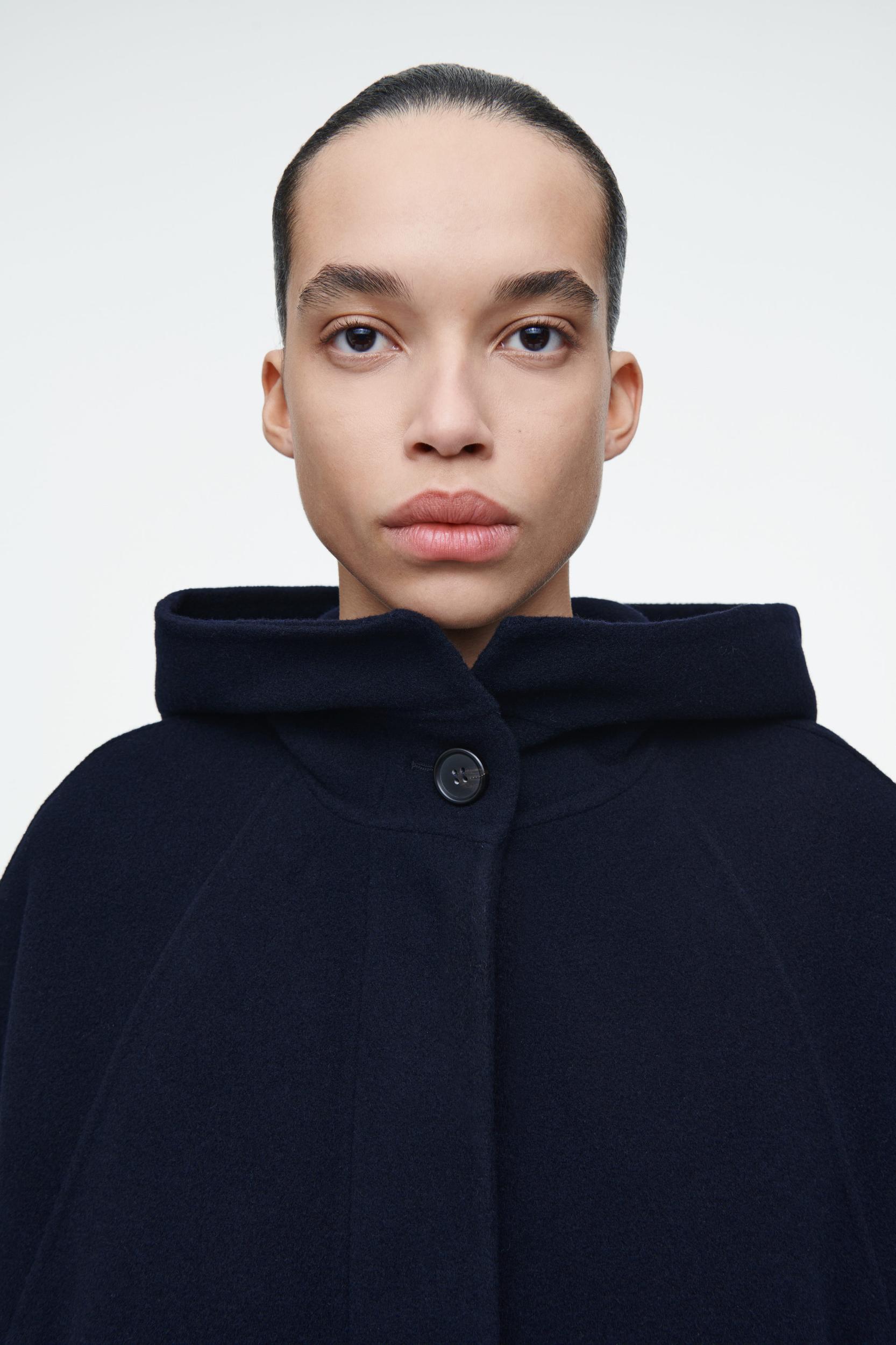 OVERSIZED DOUBLE-FACED WOOL COAT Product Image