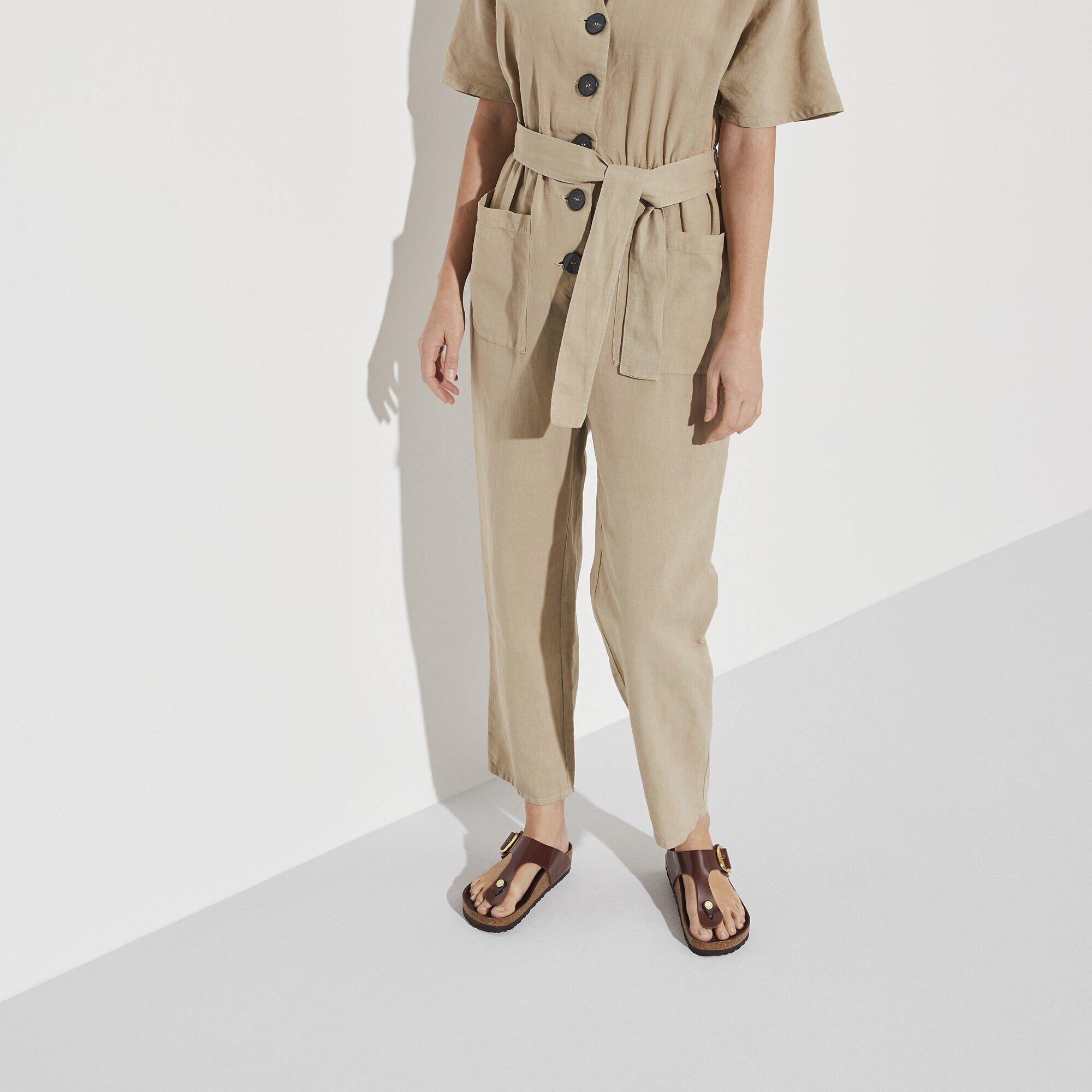 Gizeh Big Buckle Natural Leather Patent Product Image